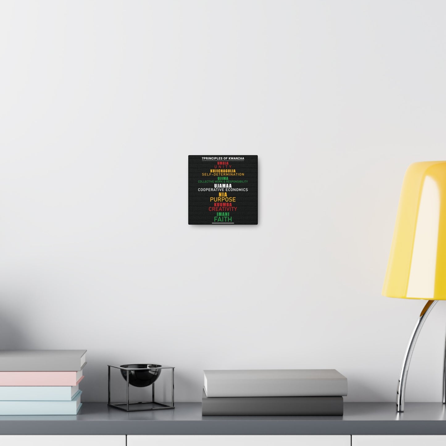Kwanza Principles | Canvas Gallery Wrap