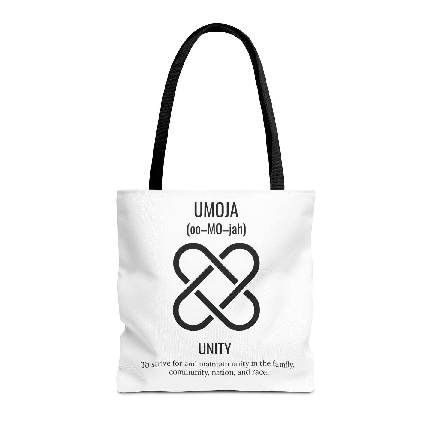 Umoja (Day 1) |Unity | Tote Bag | White