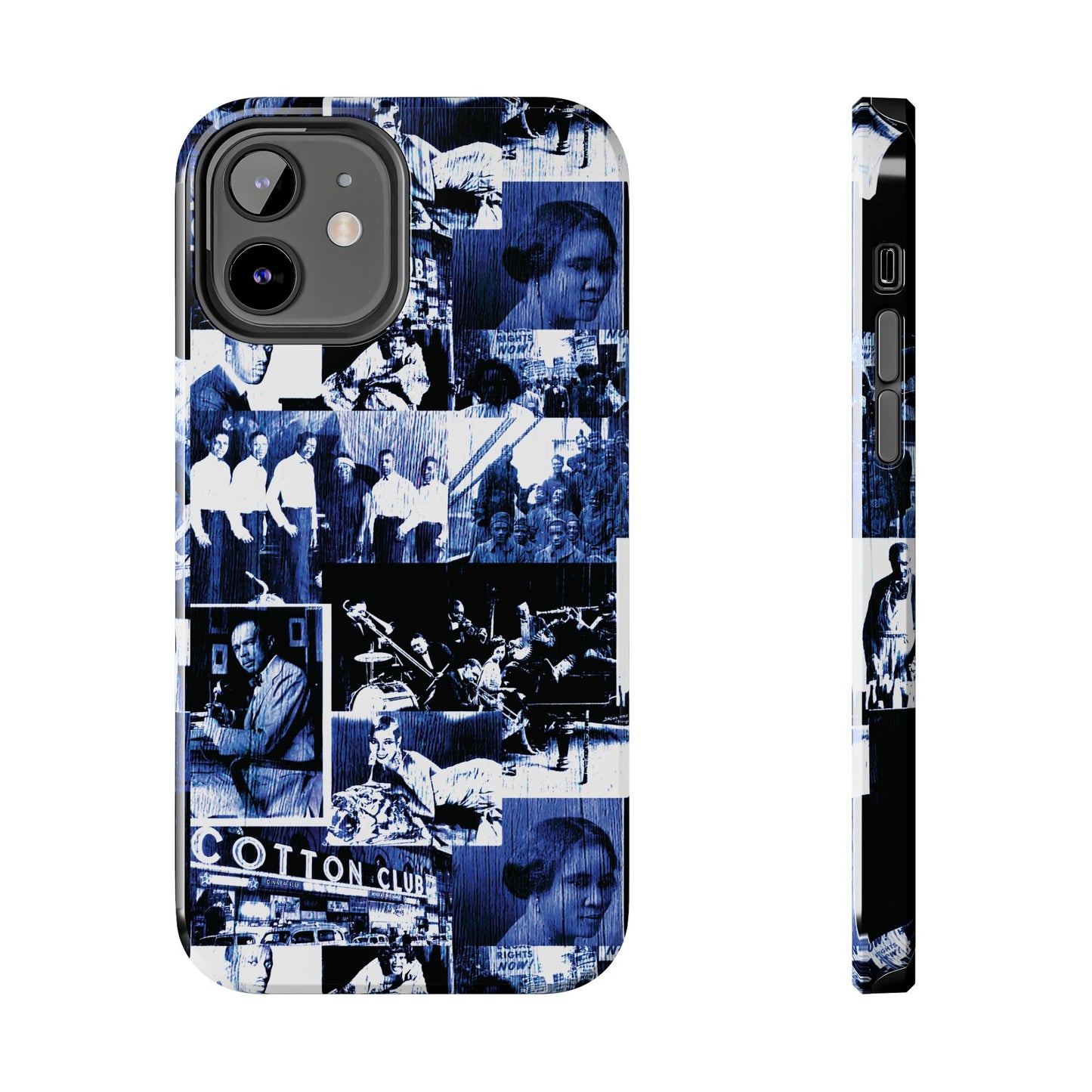 Black History 1920's Greatness (Blue) (Black Version) iIPhone Case