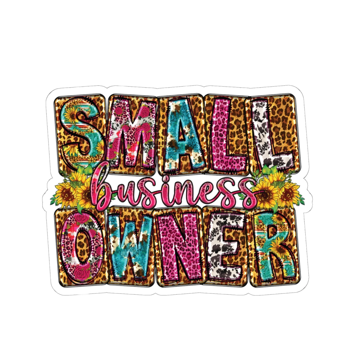 Small Business Owner | Version 2 |Kriss-Cut Stickers