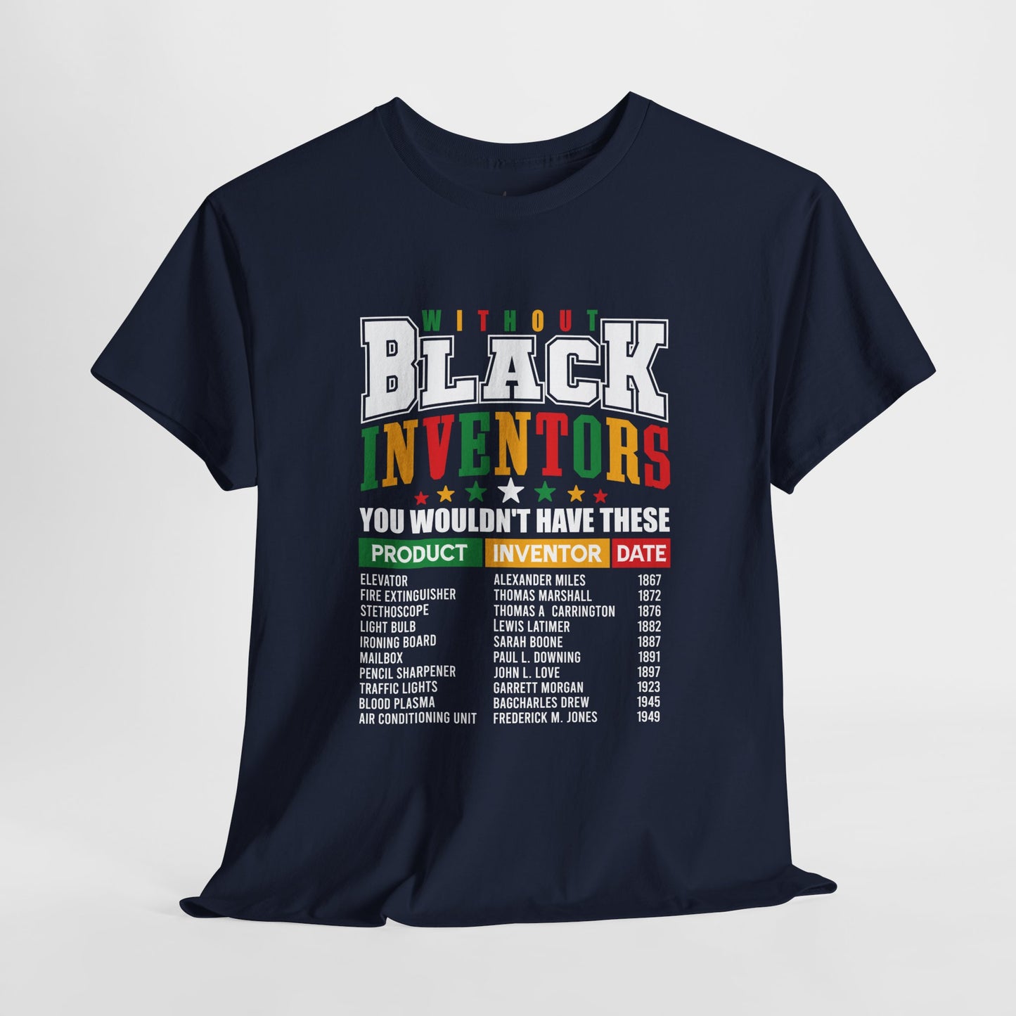Without Black Inventors | T-Shirt