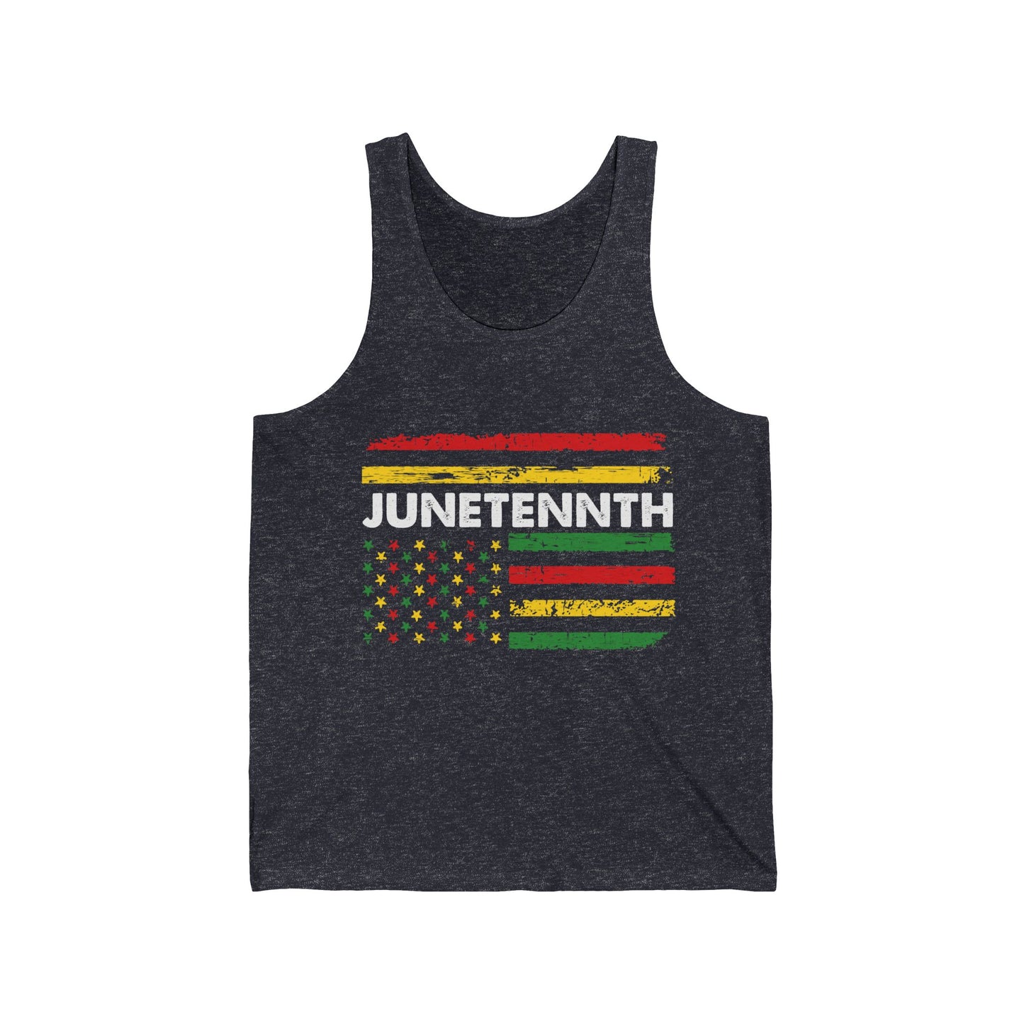 Juneteenth Flag Tank Top Unisex Version 3