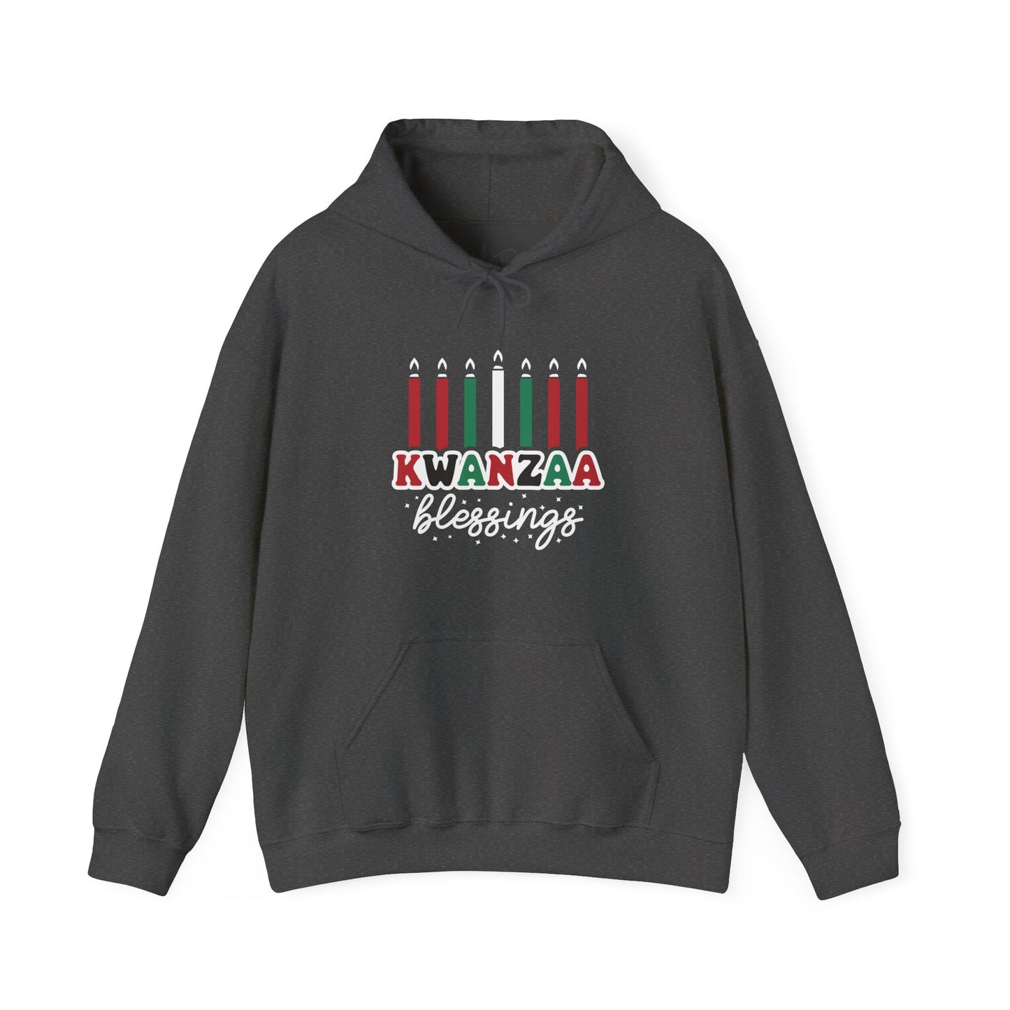 Kwanza Blessings | Version 1|Hooded Sweatshirt
