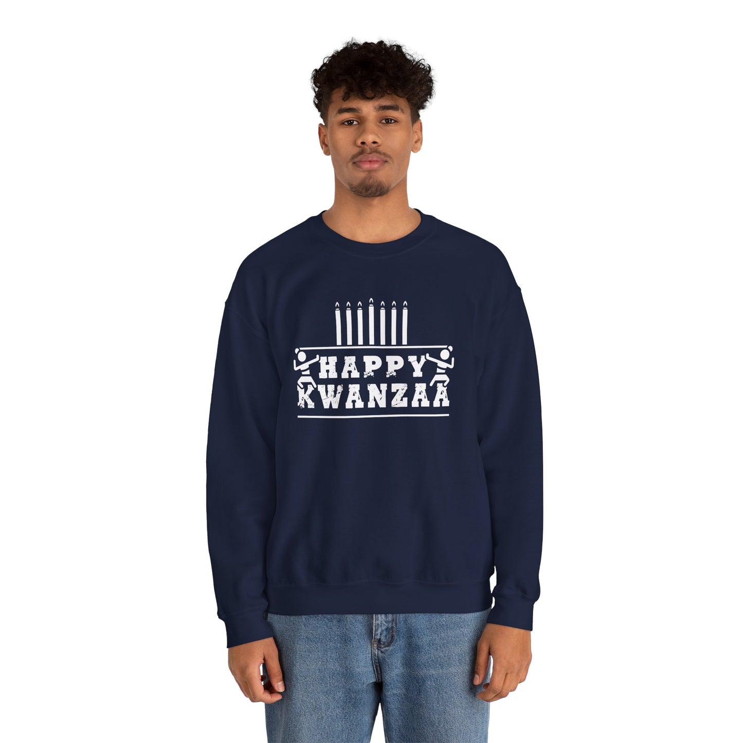 Happy Kwanza Squad | Version 1|White Font| Sweatshirt