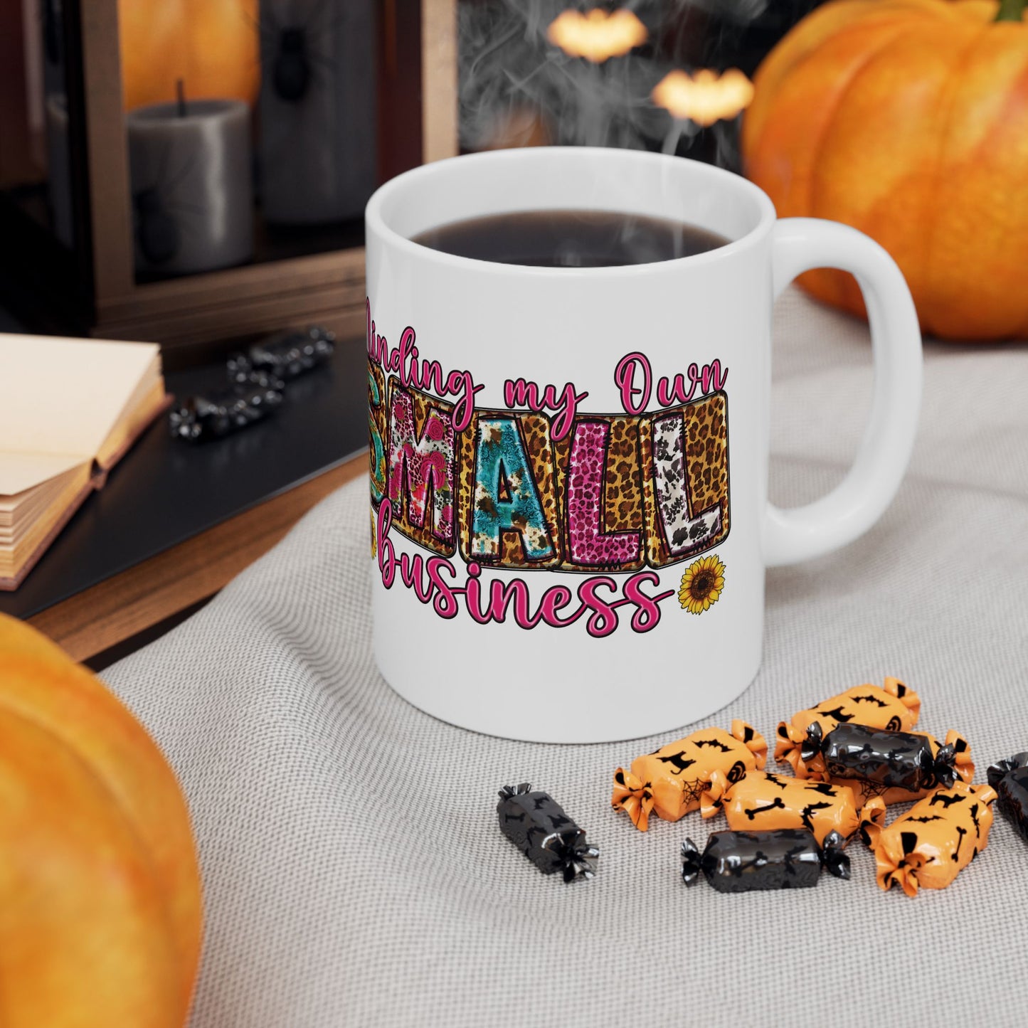 Minding My Black Owned Business | Version 3 | 11oz Mug| Black