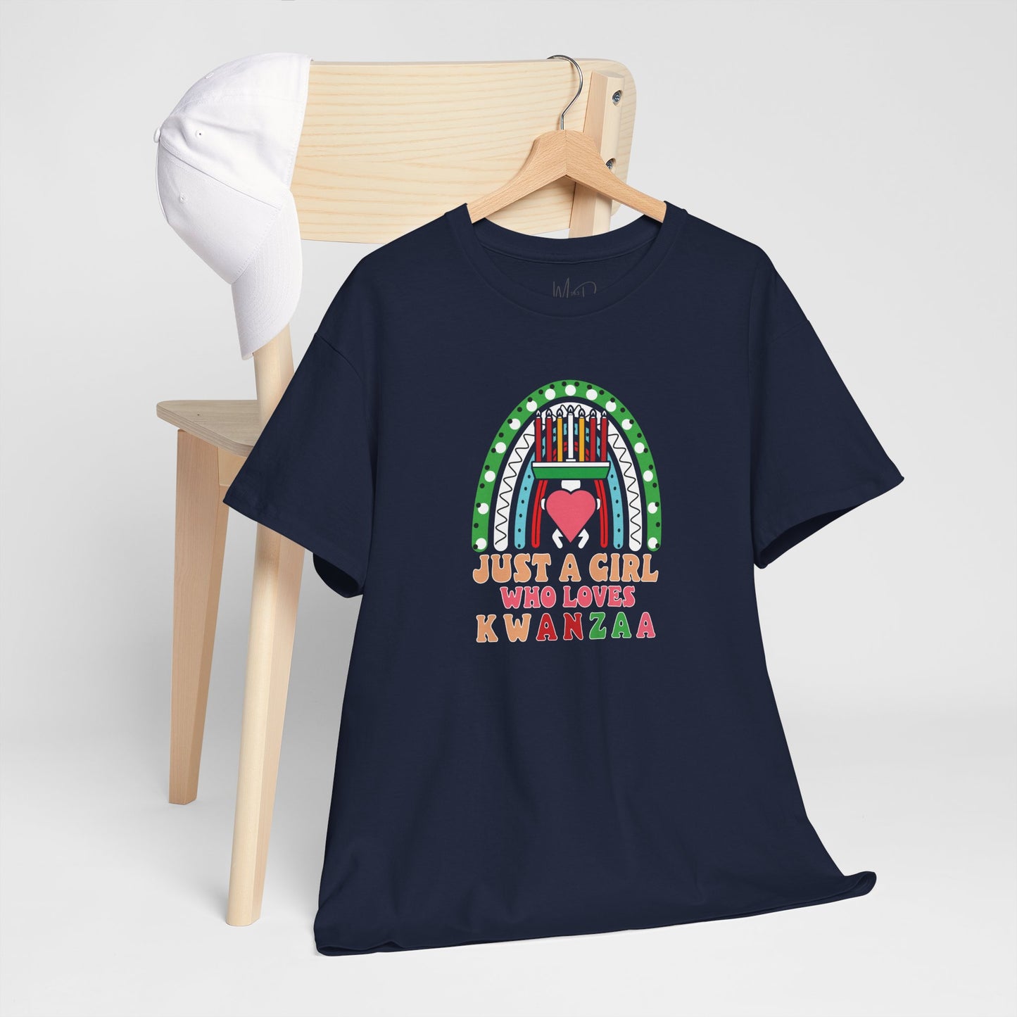 Just A Girl Who Loves Kwanza | Version 1| T-Shirt