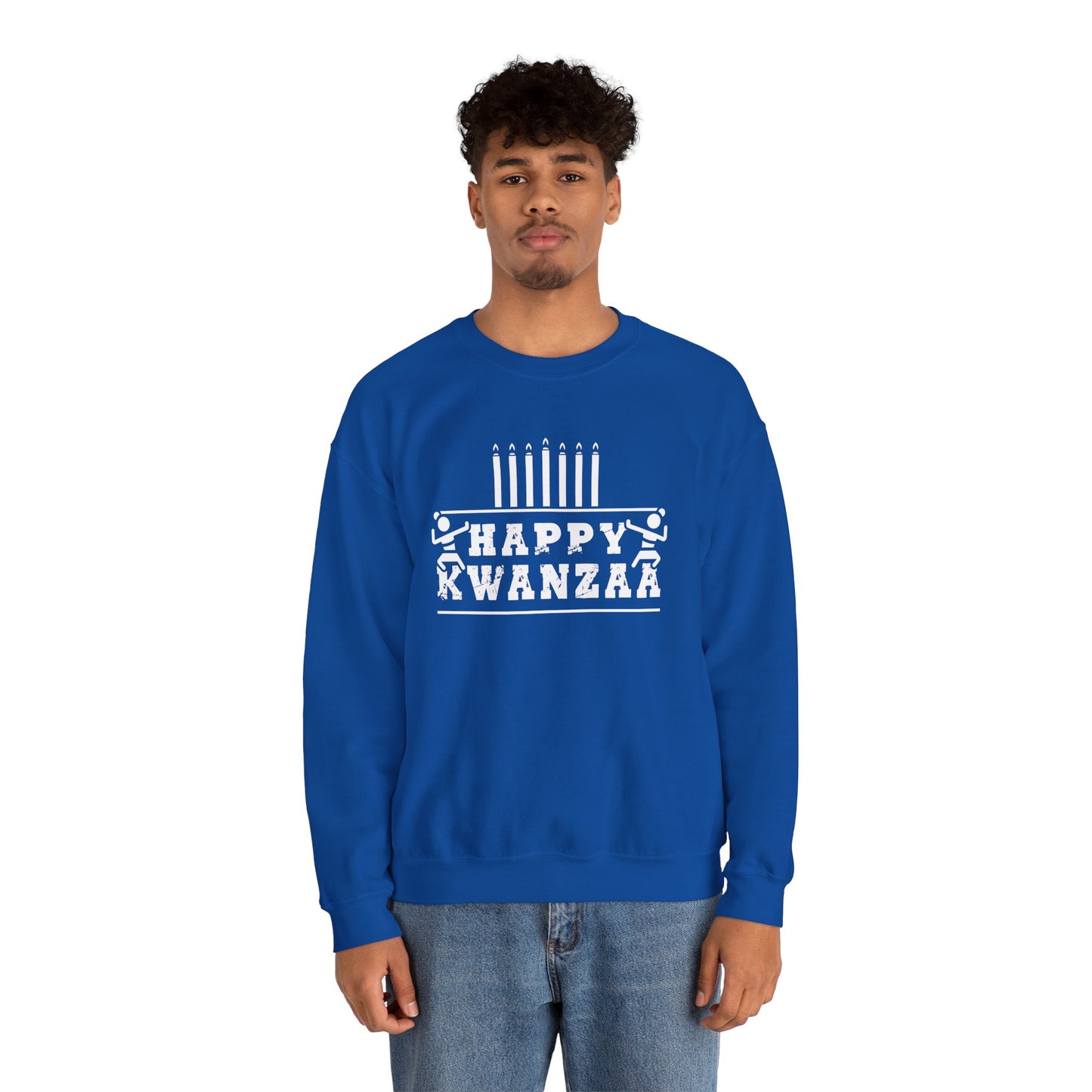Happy Kwanza Squad | Version 1|White Font| Sweatshirt