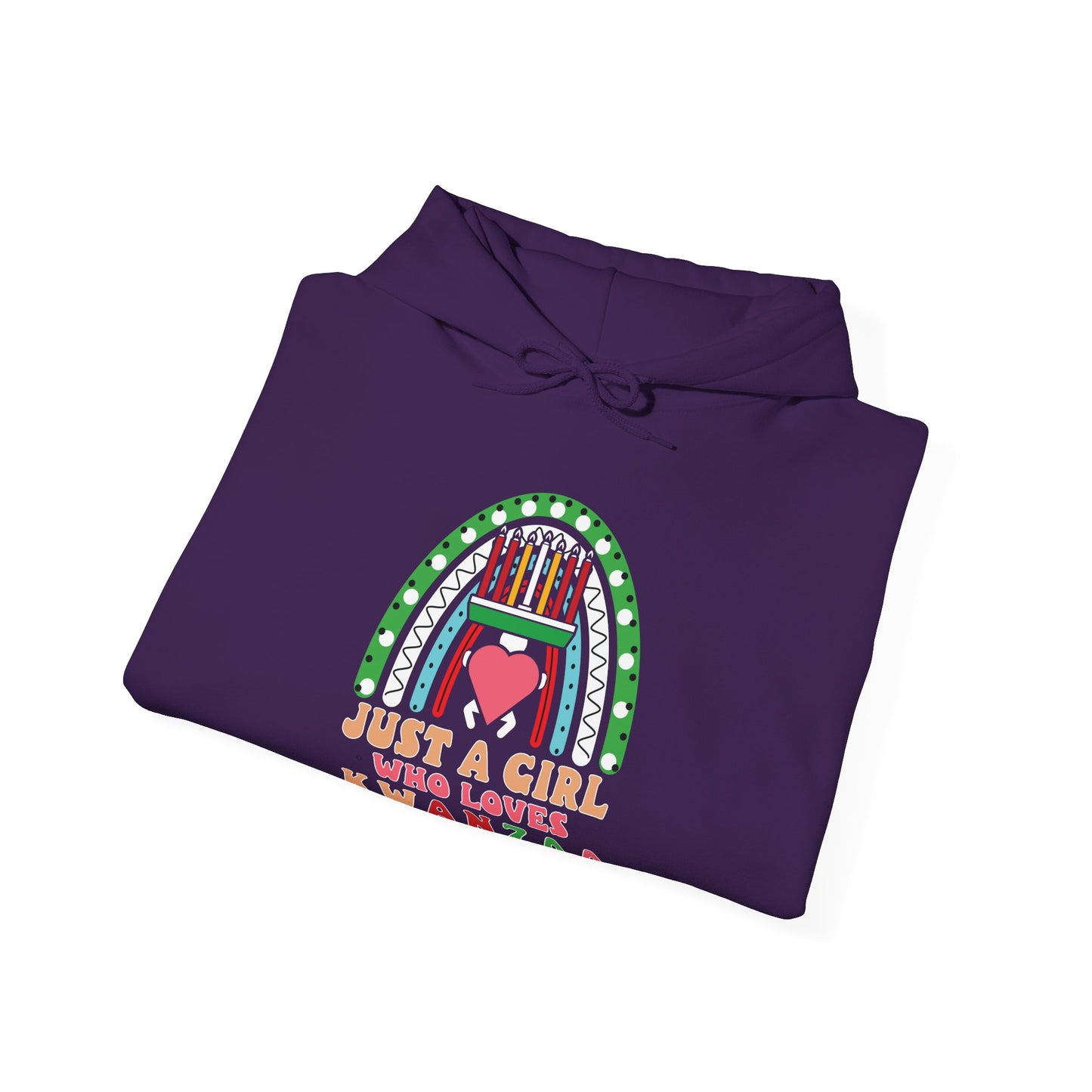 Just A Girl Who Loves Kwanza | Version 1| Hooded Sweatshirt