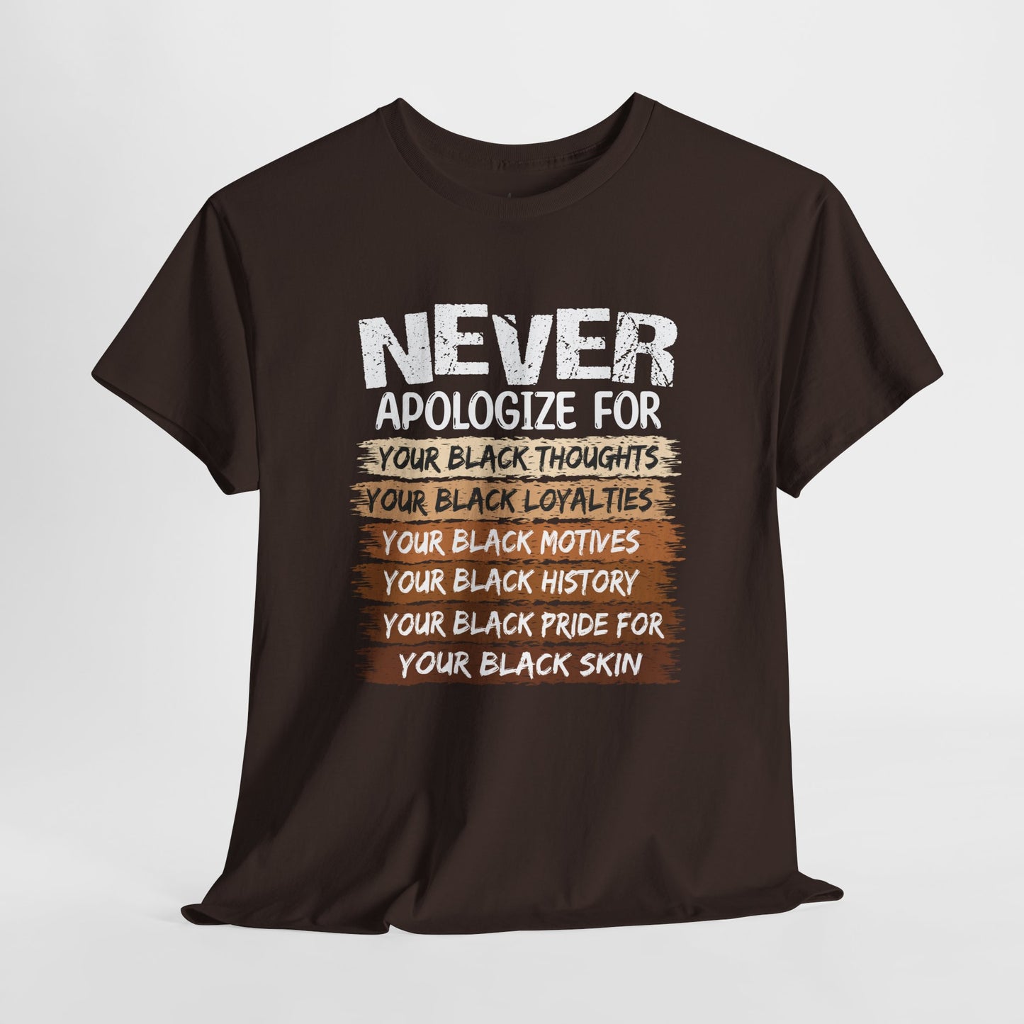 Never Apologize For…..