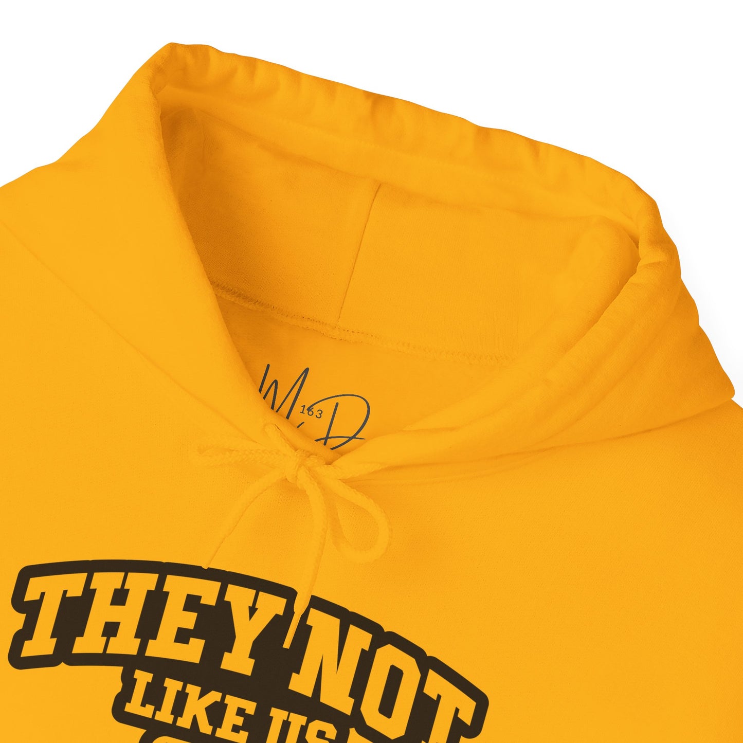 hey Not Like Us| Version 1| Black Font |Hooded Sweatshirt