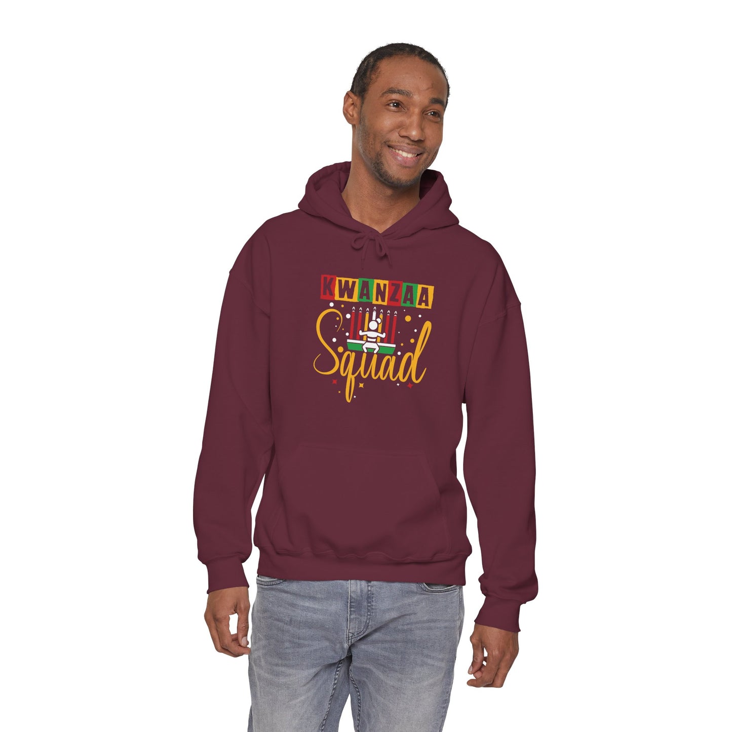 Kwanza Squad | Version 1| Hooded Sweatshirt