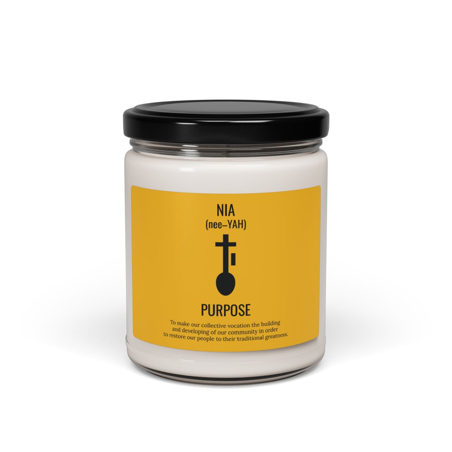 Nia (Day 5) | Purpose | Candle |(Yellow Label)| 9 Oz