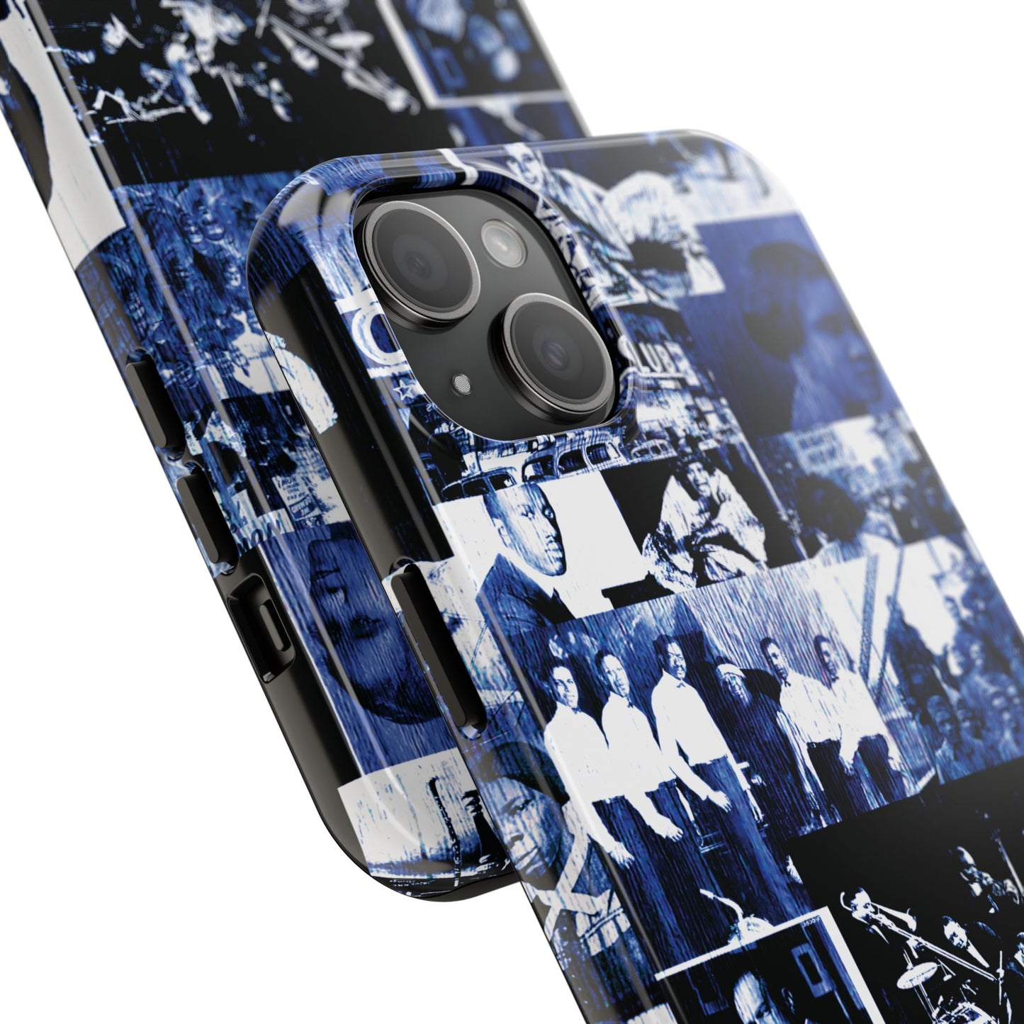 Black History 1920's Greatness (Blue) (Black Version) iIPhone Case