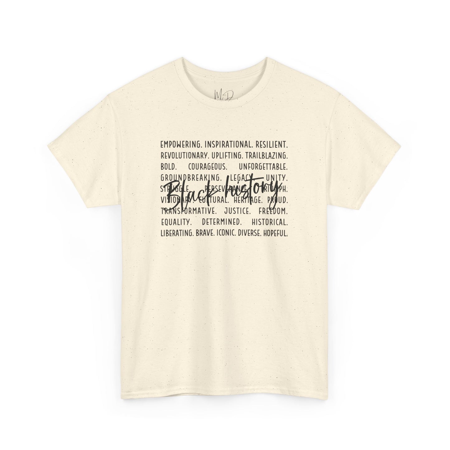 Black History - Empowerment | Black Font | T-Shirt