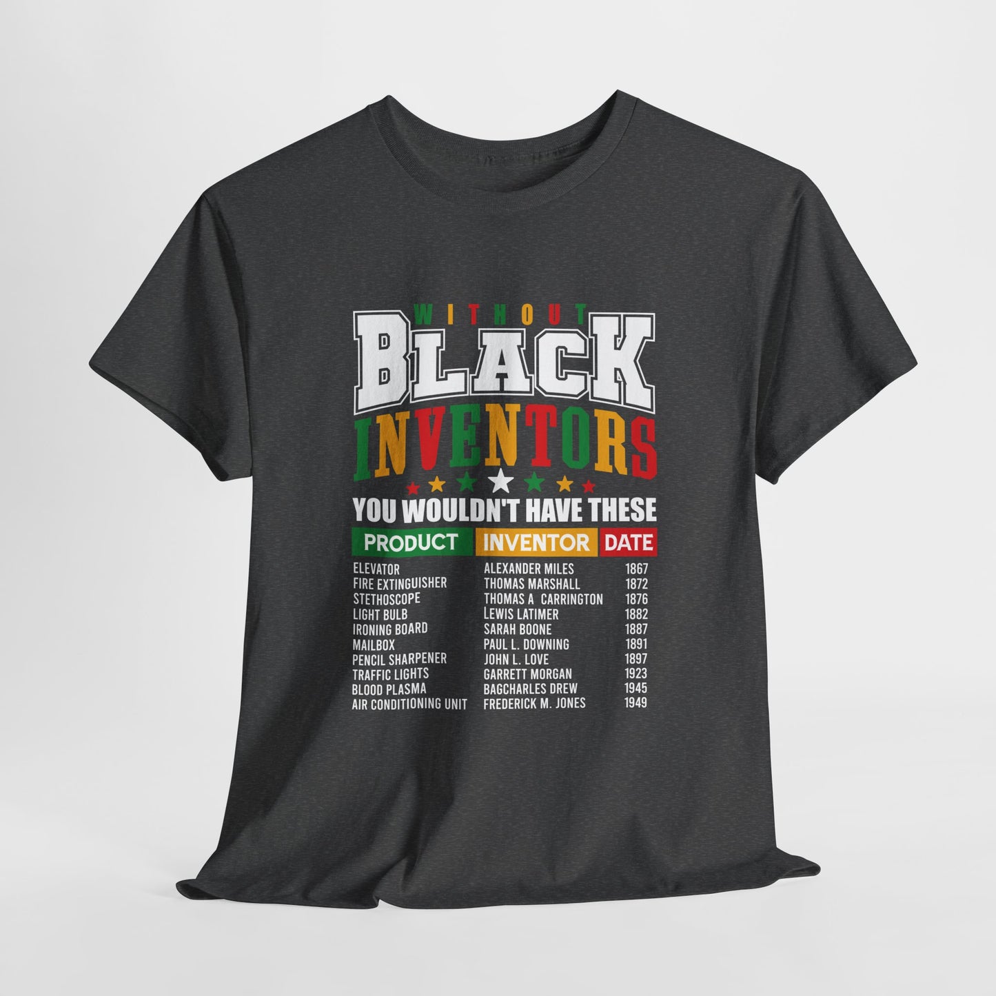 Without Black Inventors | T-Shirt