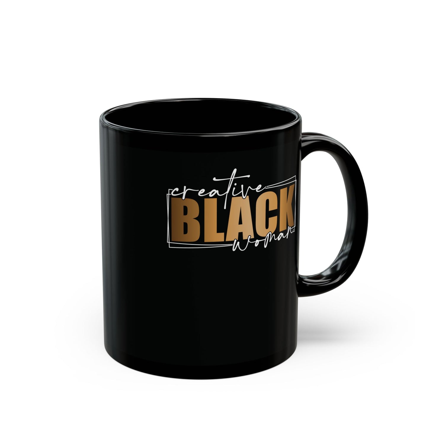 Creative Black Women | 11oz or 15 oz Mug| Black