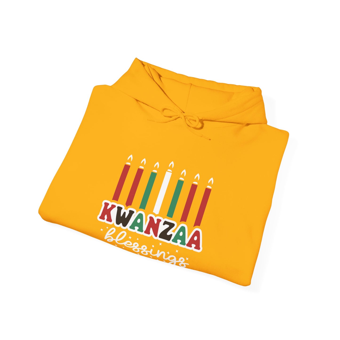 Kwanza Blessings | Version 1|Hooded Sweatshirt