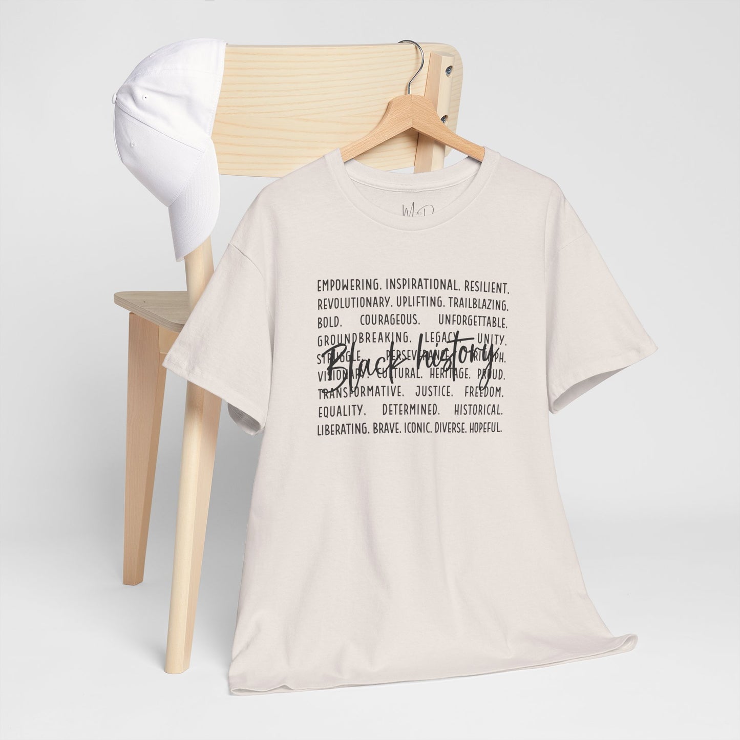 Black History - Empowerment | Black Font | T-Shirt