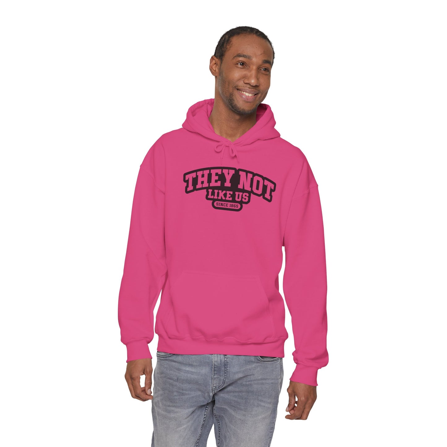 hey Not Like Us| Version 1| Black Font |Hooded Sweatshirt