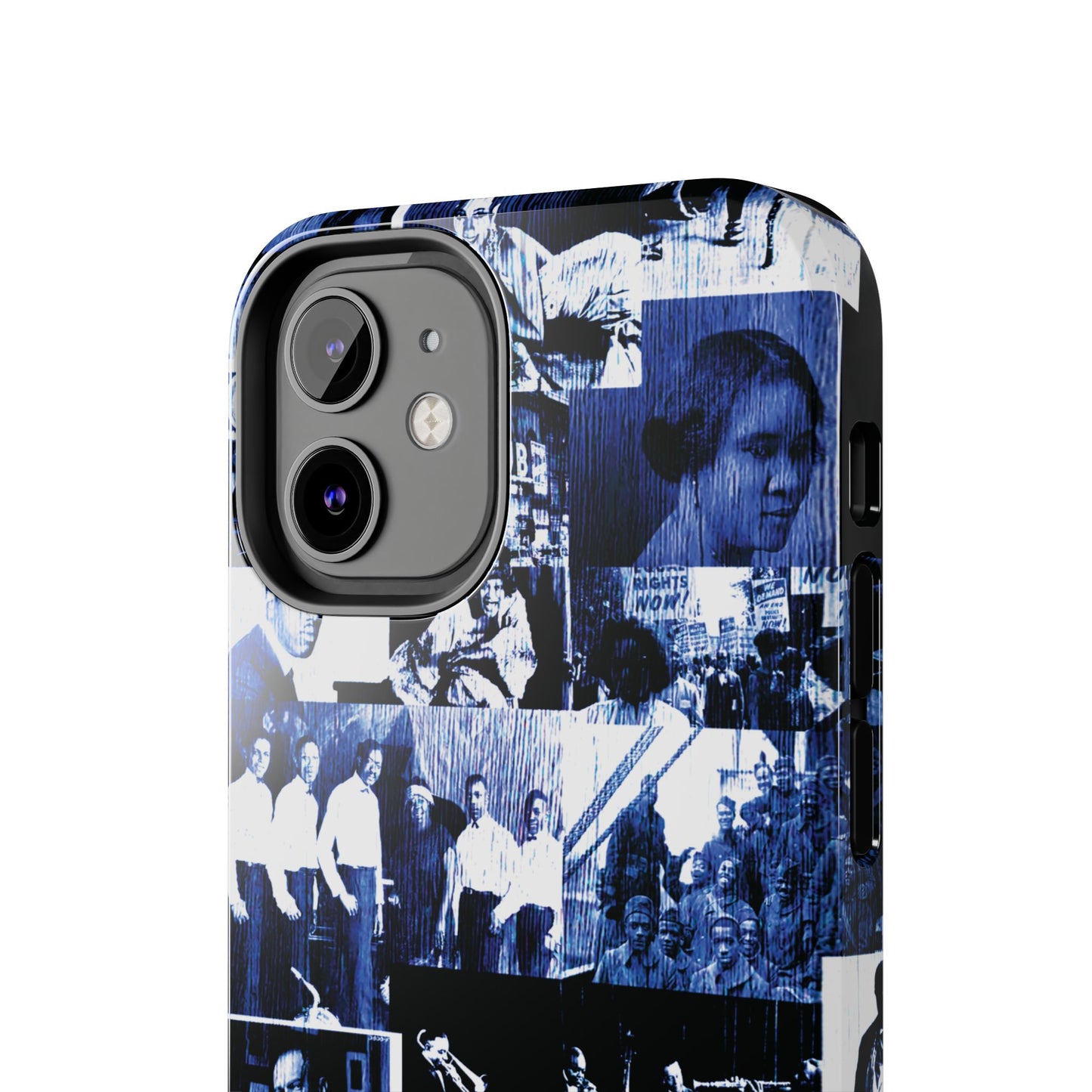 Black History 1920's Greatness (Blue) (Black Version) iIPhone Case