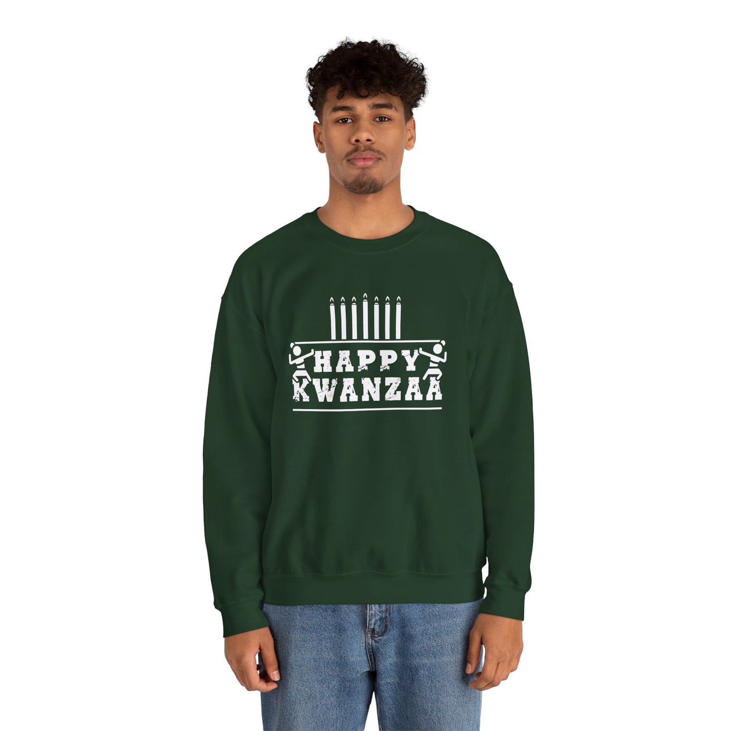 Happy Kwanza Squad | Version 1|White Font| Sweatshirt