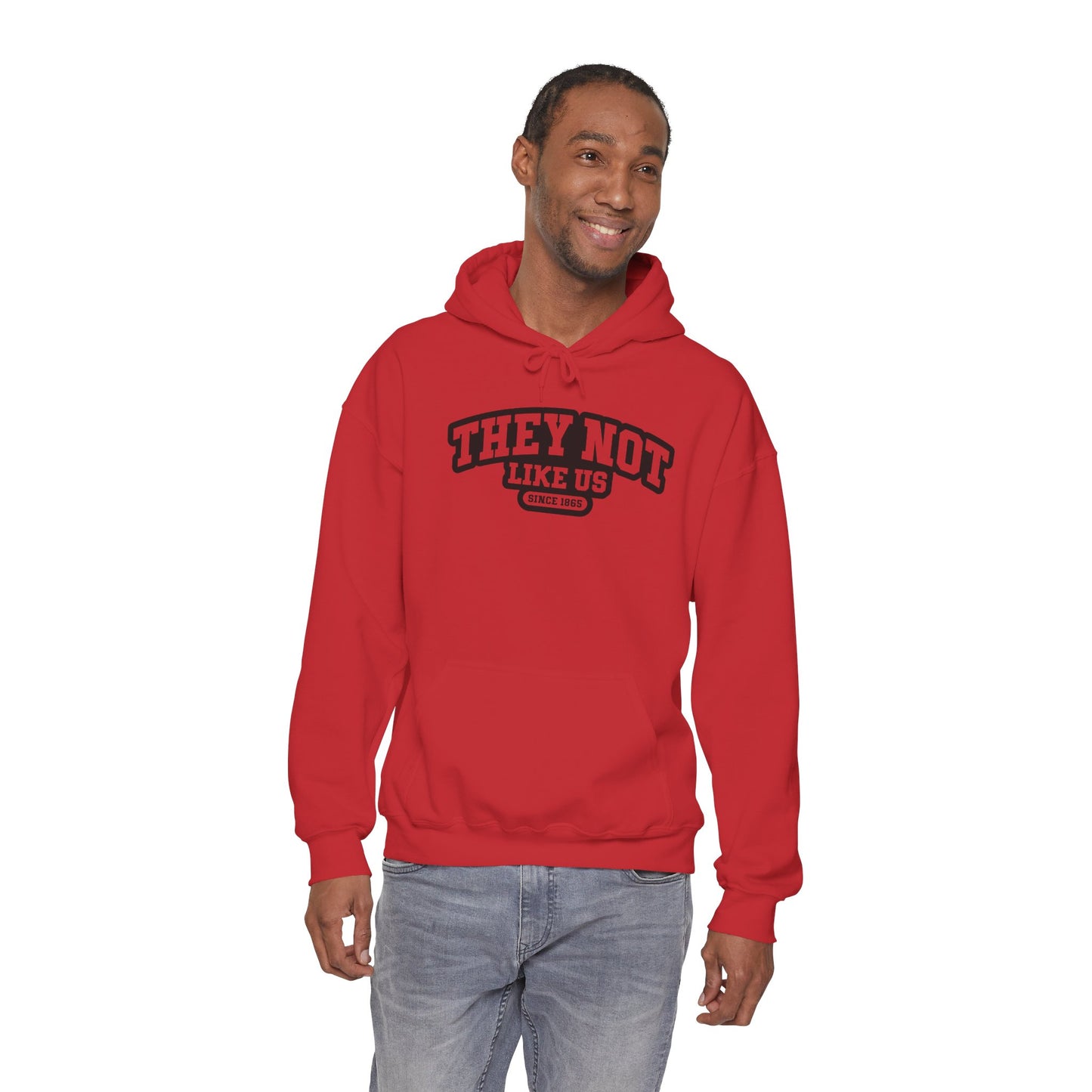 hey Not Like Us| Version 1| Black Font |Hooded Sweatshirt