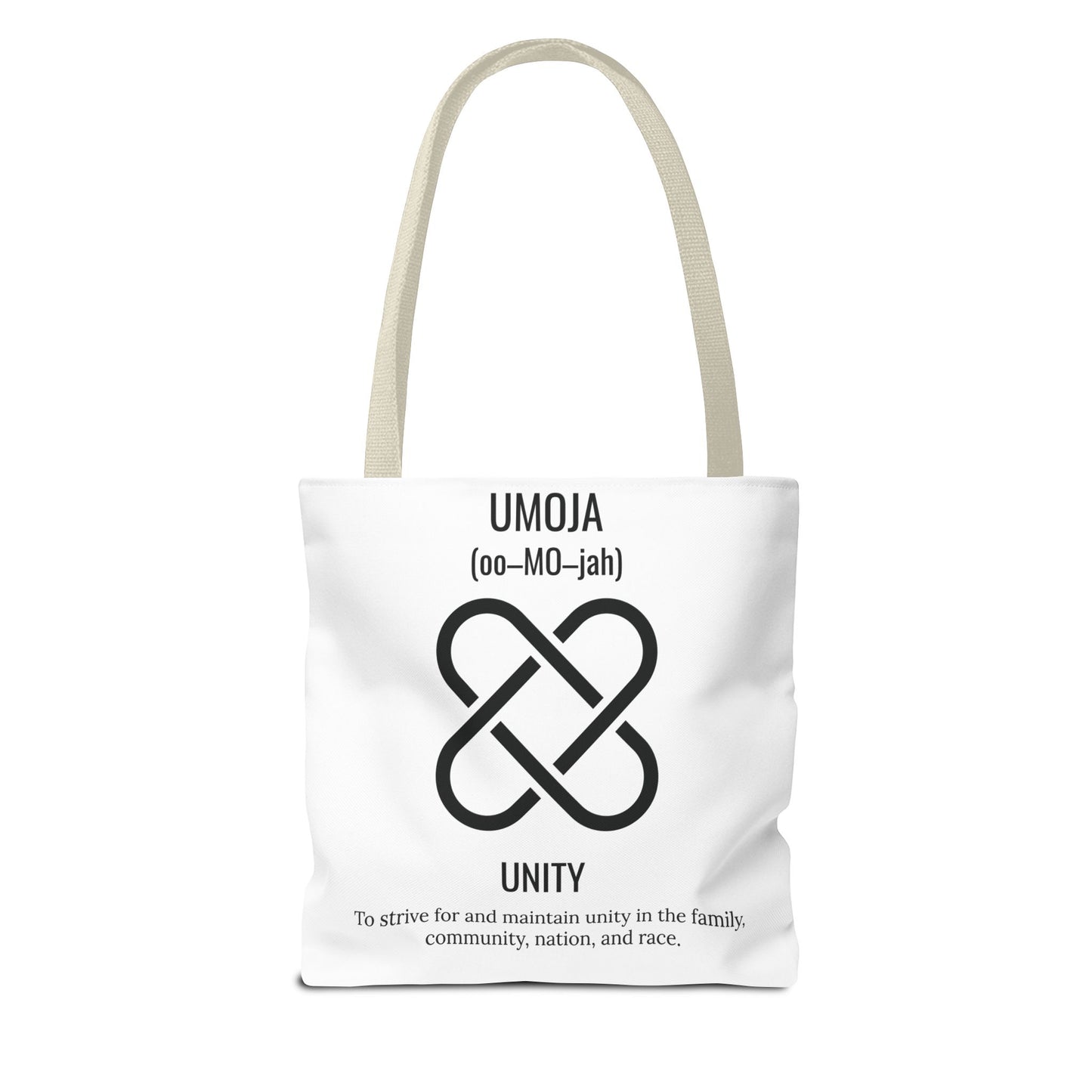 Umoja (Day 1) |Unity | Tote Bag | White