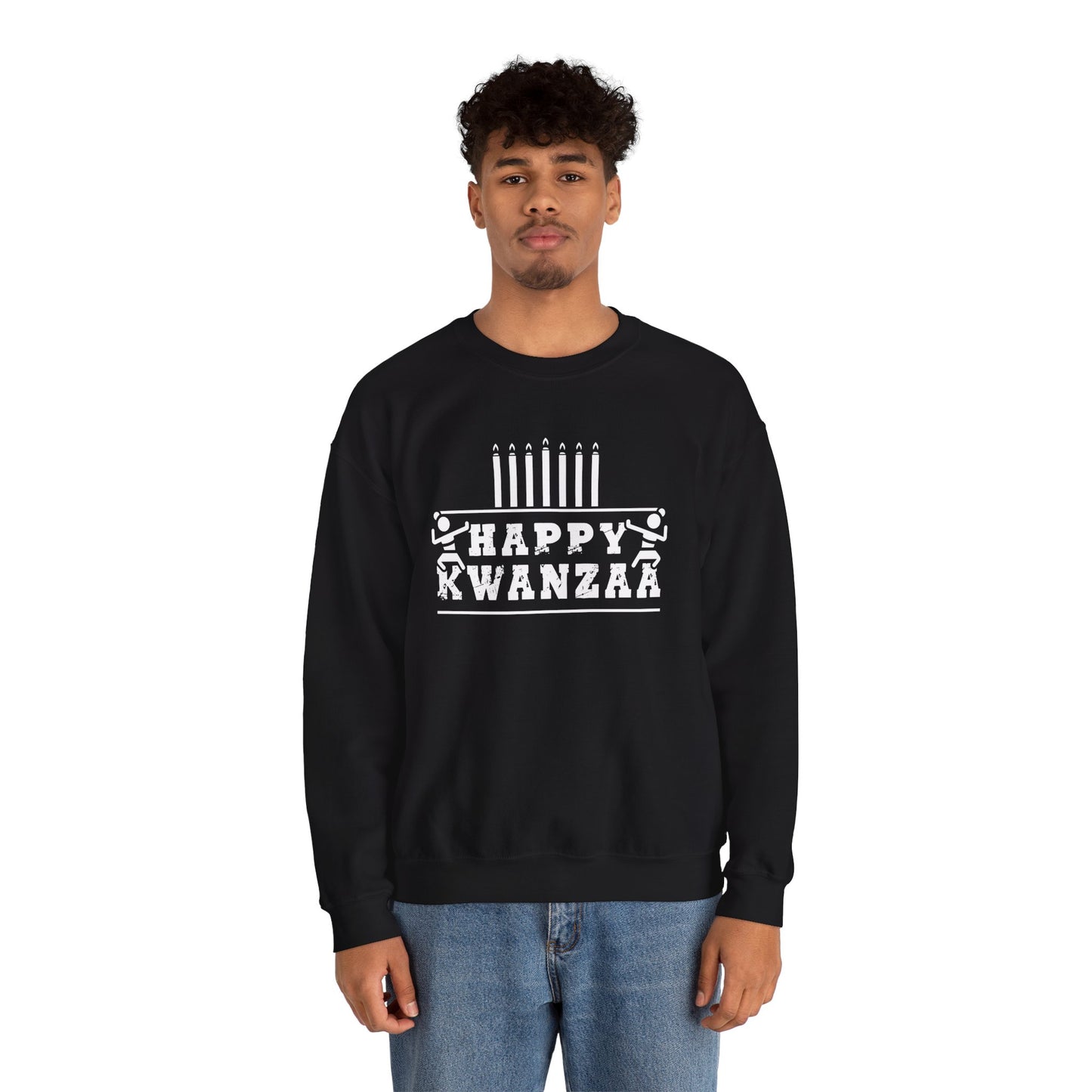Happy Kwanza Squad | Version 1|White Font| Sweatshirt