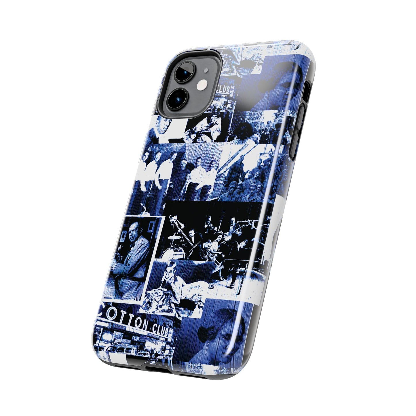 Black History 1920's Greatness (Blue) (Black Version) iIPhone Case
