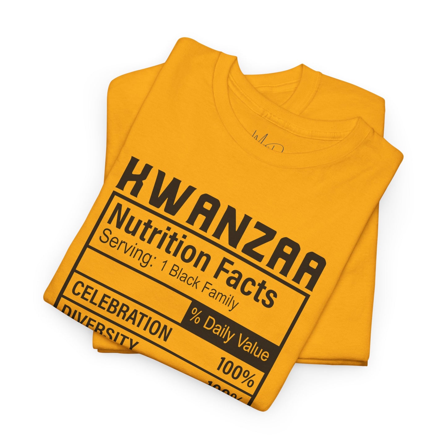 Kwanza Nutritional Facts | T-Shirt