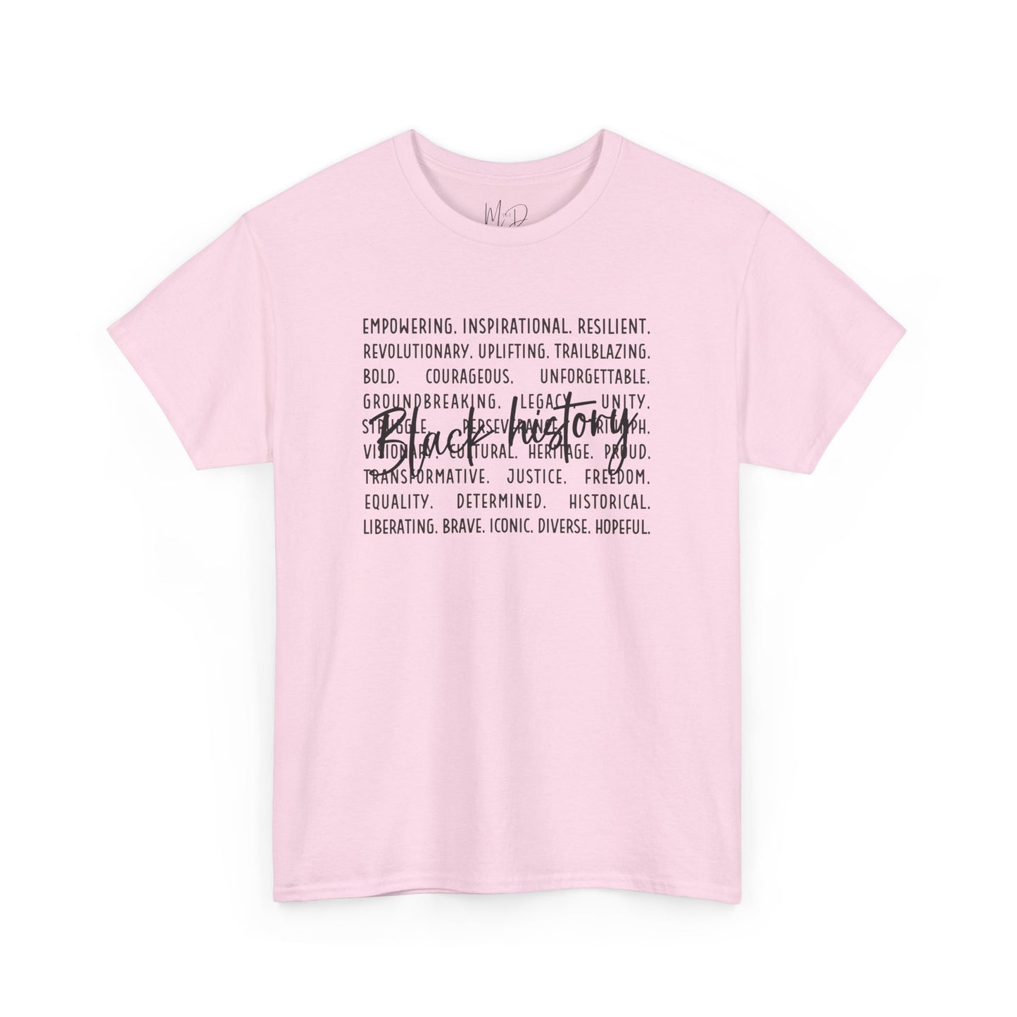 Black History - Empowerment | Black Font | T-Shirt