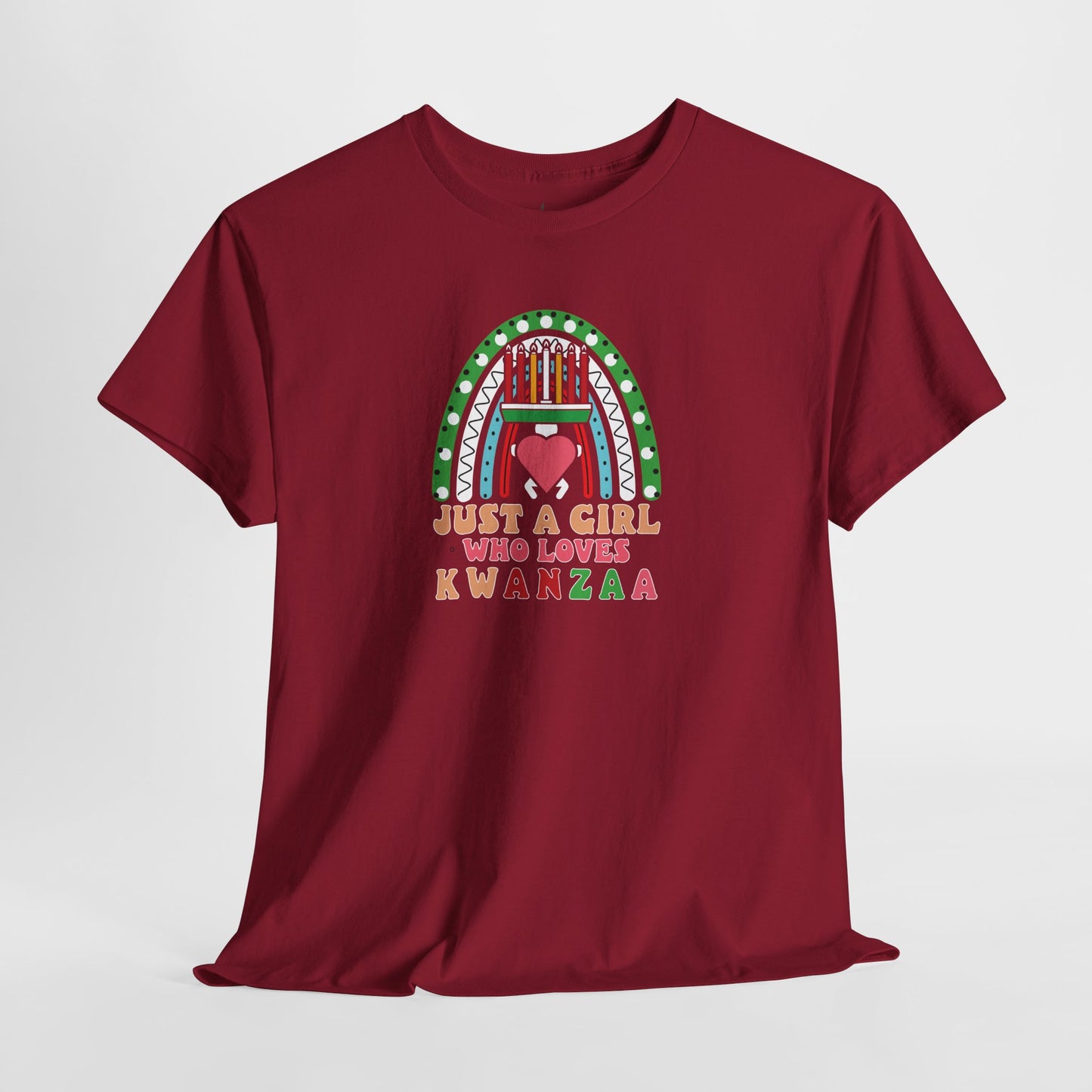 Just A Girl Who Loves Kwanza | Version 1| T-Shirt