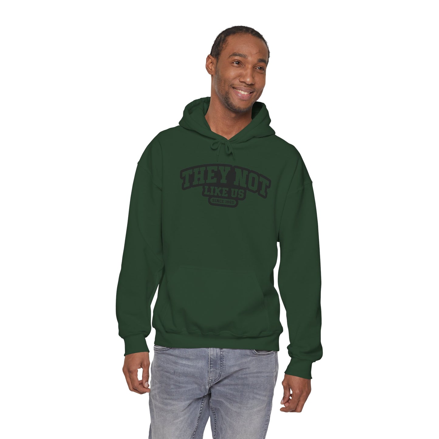 hey Not Like Us| Version 1| Black Font |Hooded Sweatshirt