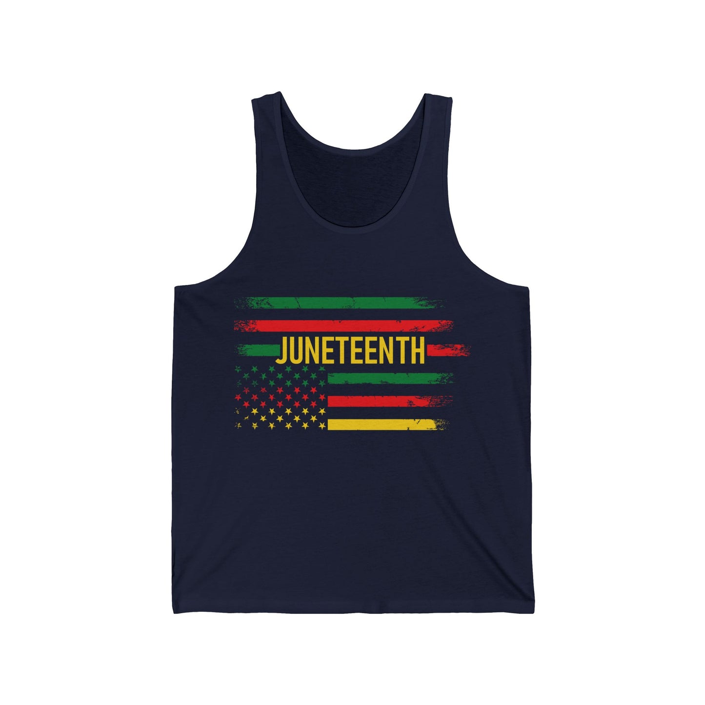 Juneteenth Flag Tank Top Unisex Version 2