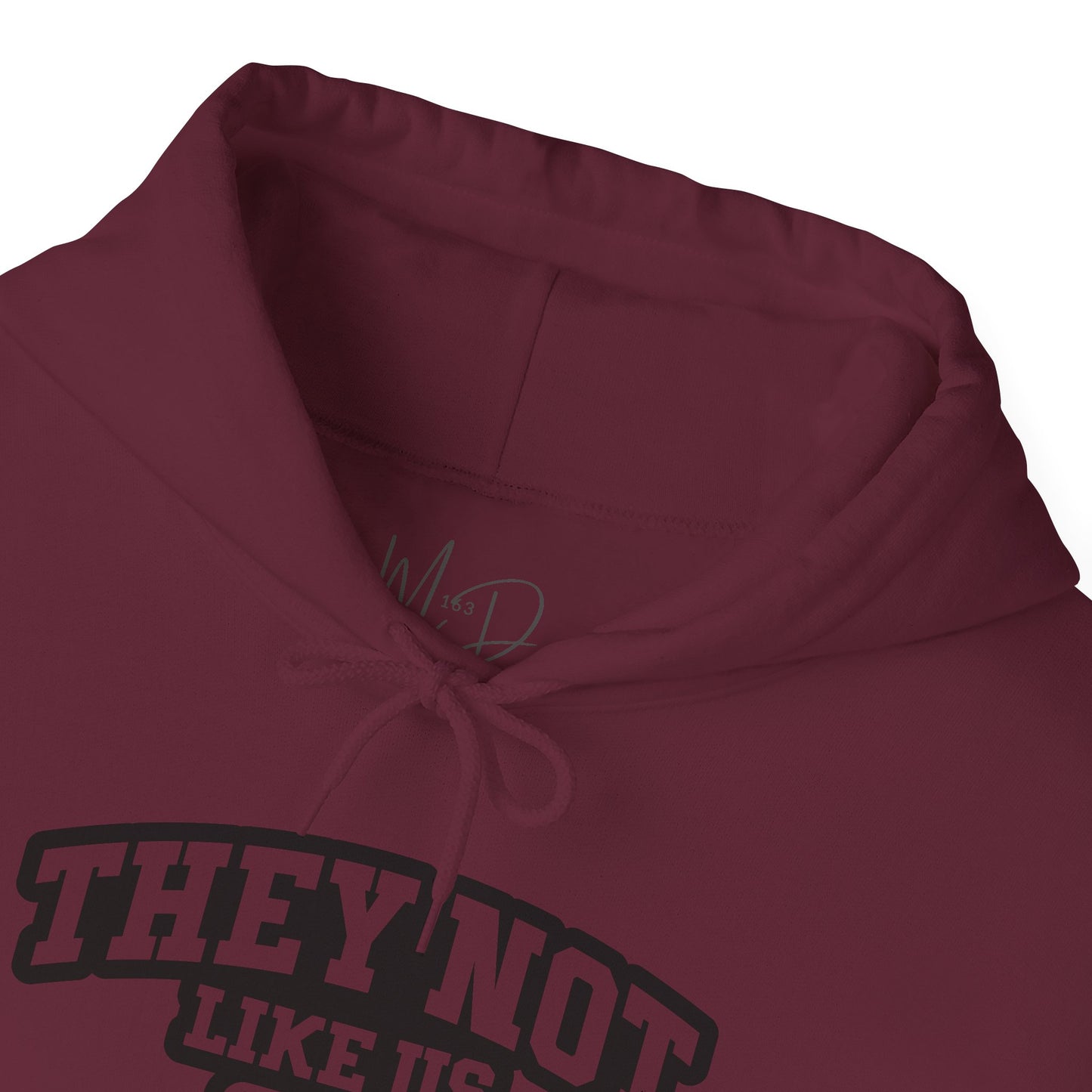 hey Not Like Us| Version 1| Black Font |Hooded Sweatshirt