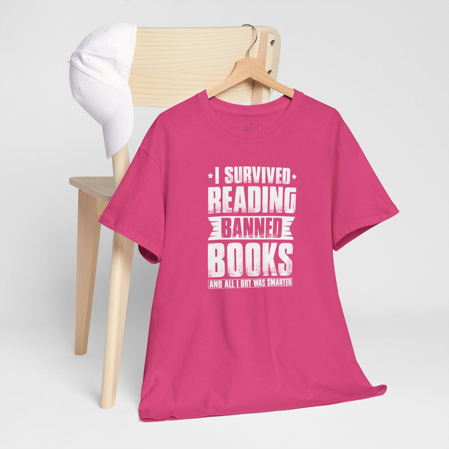 I Survived Reading Banned Books |T-Shirt|White