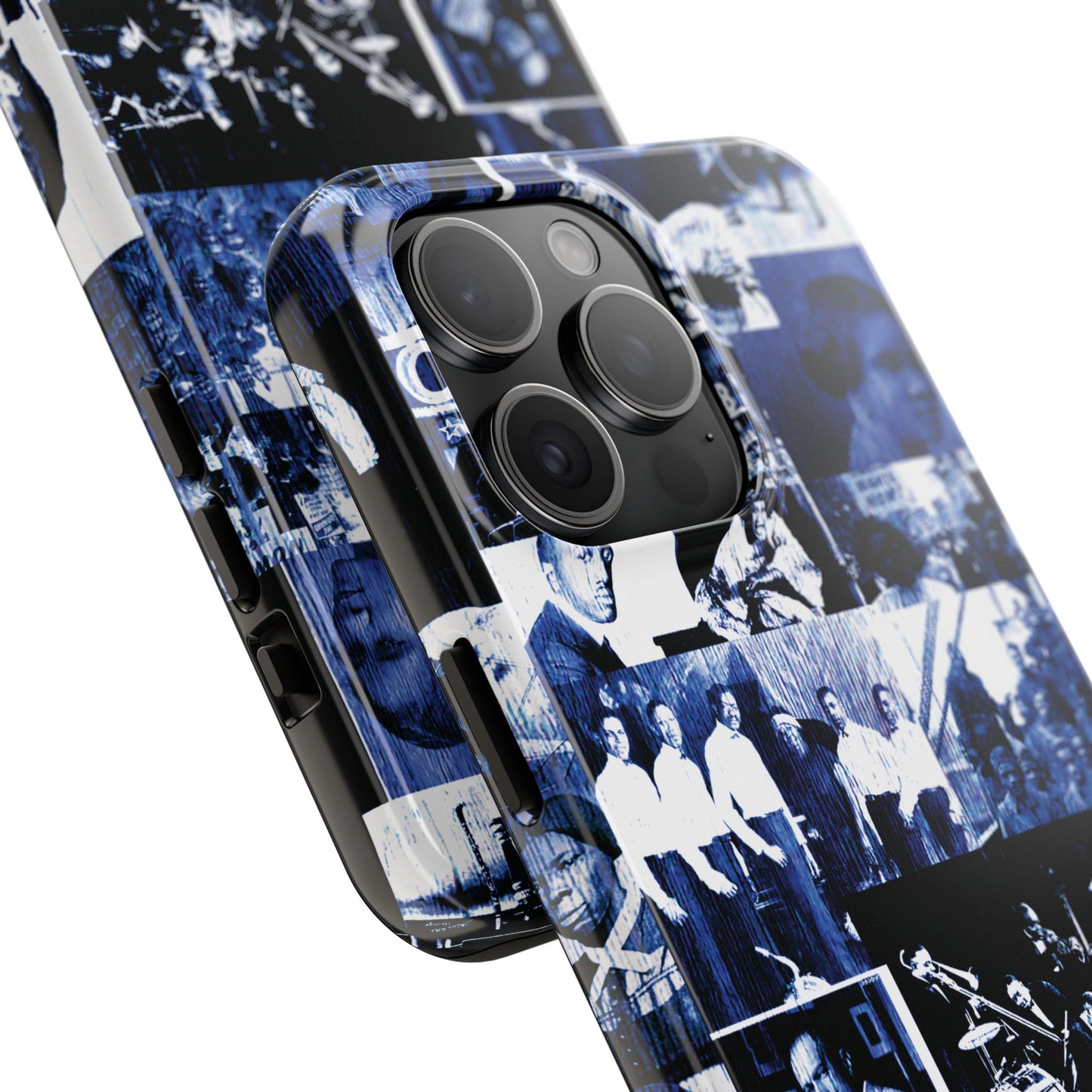 Black History 1920's Greatness (Blue) (Black Version) iIPhone Case
