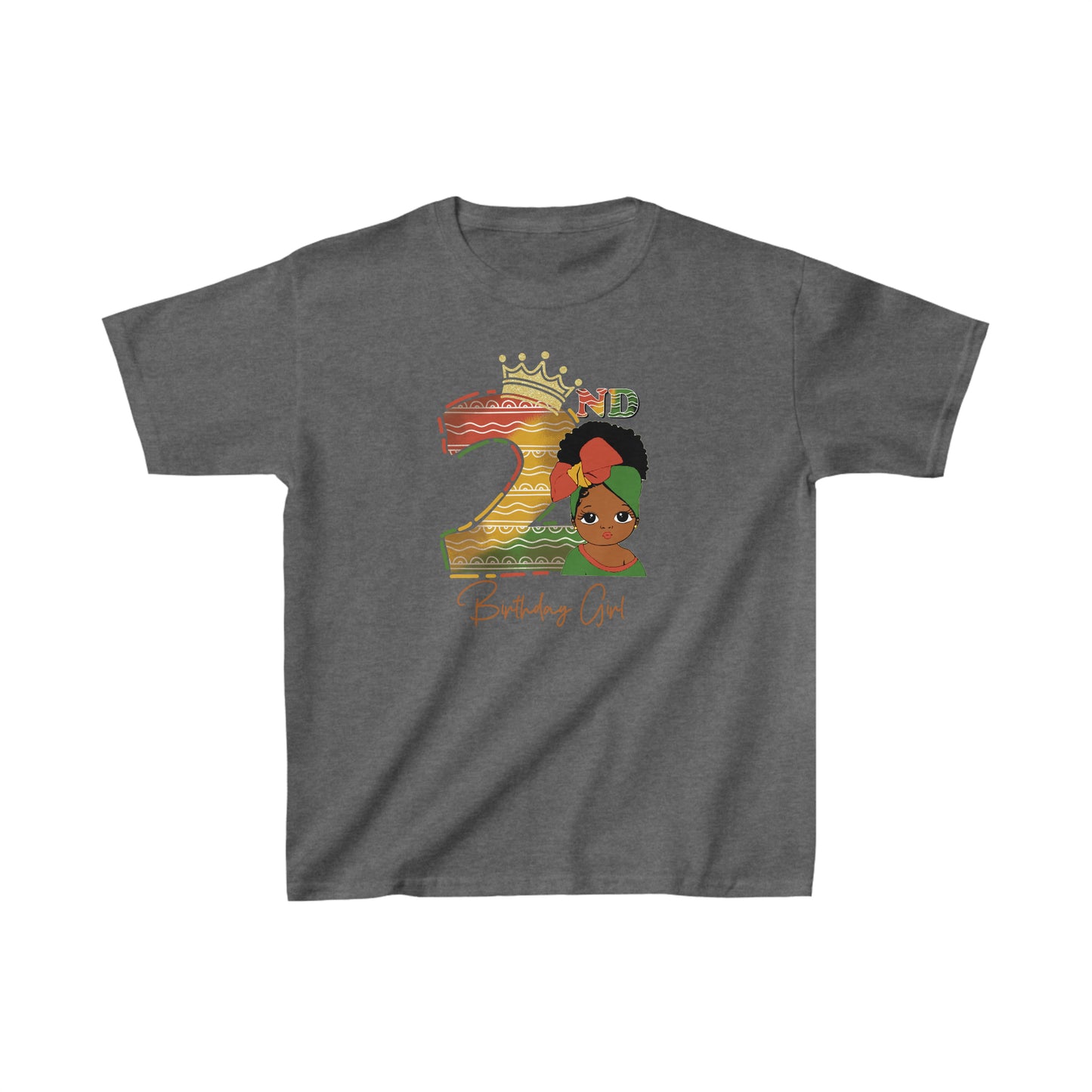 2nd Princess Birthday Girl Juneteenth T-Shirt