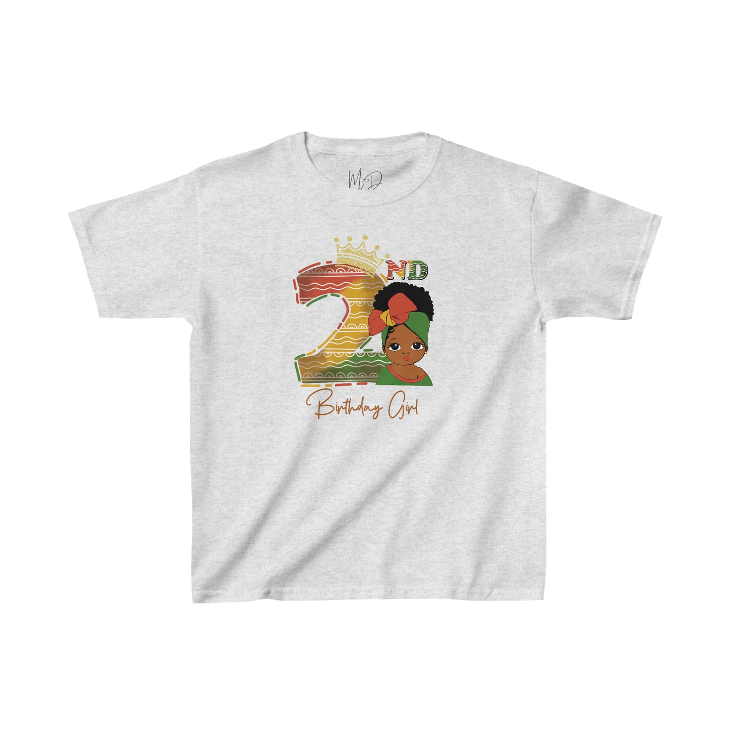 2nd Princess Birthday Girl Juneteenth T-Shirt