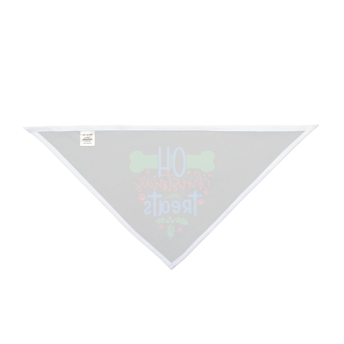 Oh Christmas Treats |Pet Bandana | Black
