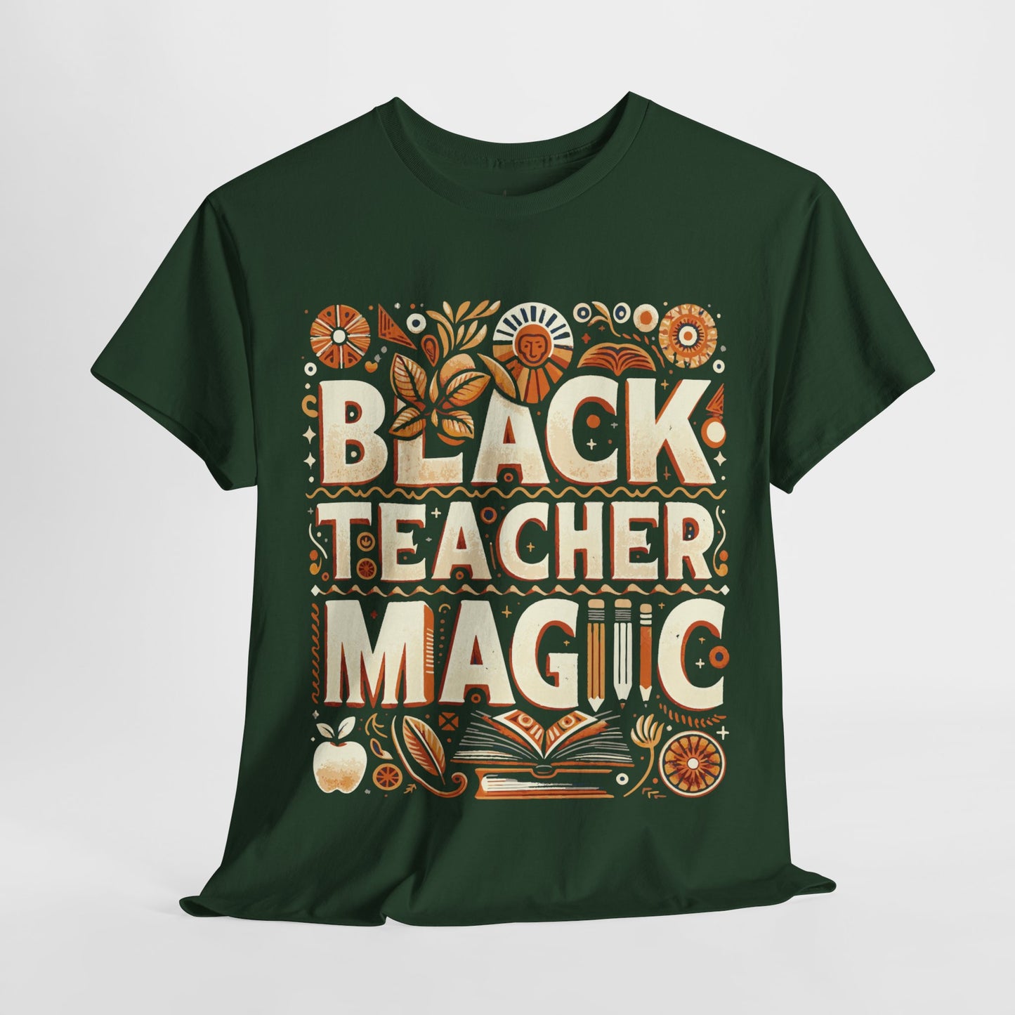 Black Teacher Magic (Fall) T-Shirt
