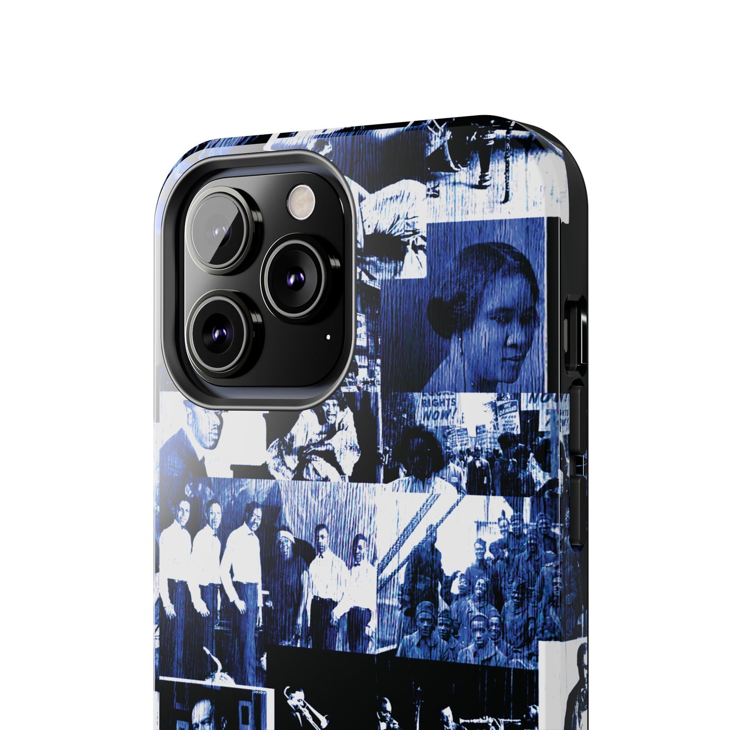 Black History 1920's Greatness (Blue) (Black Version) iIPhone Case