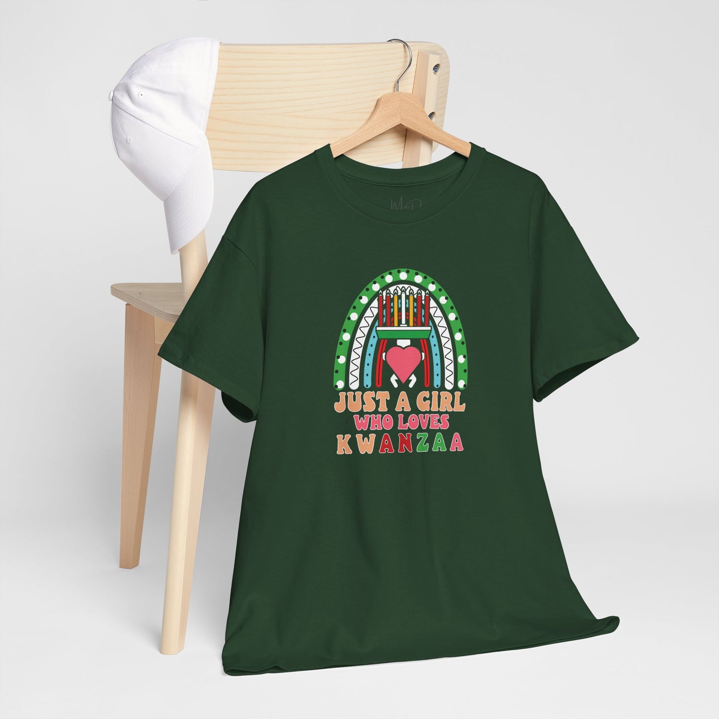 Just A Girl Who Loves Kwanza | Version 1| T-Shirt