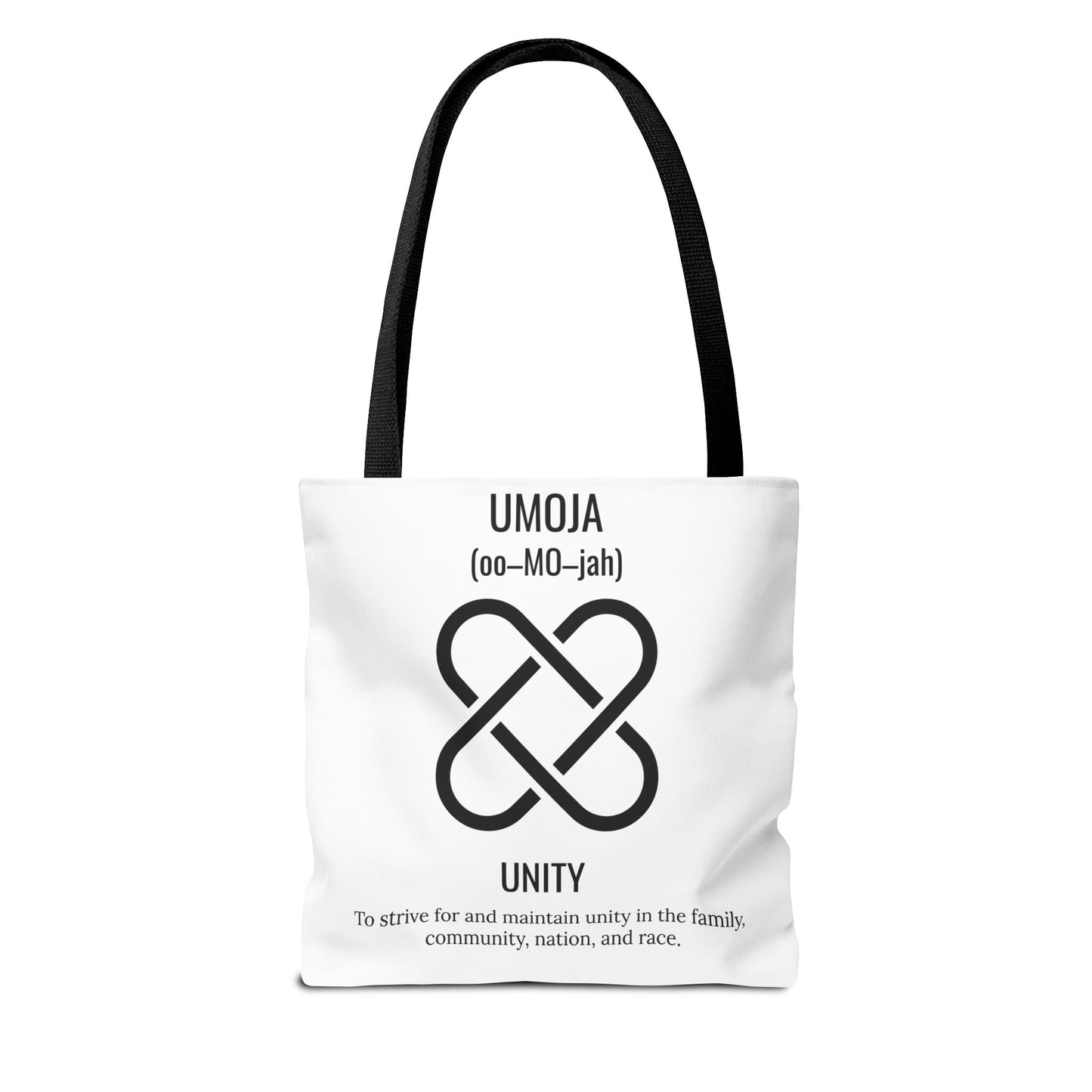 Umoja (Day 1) |Unity | Tote Bag | White