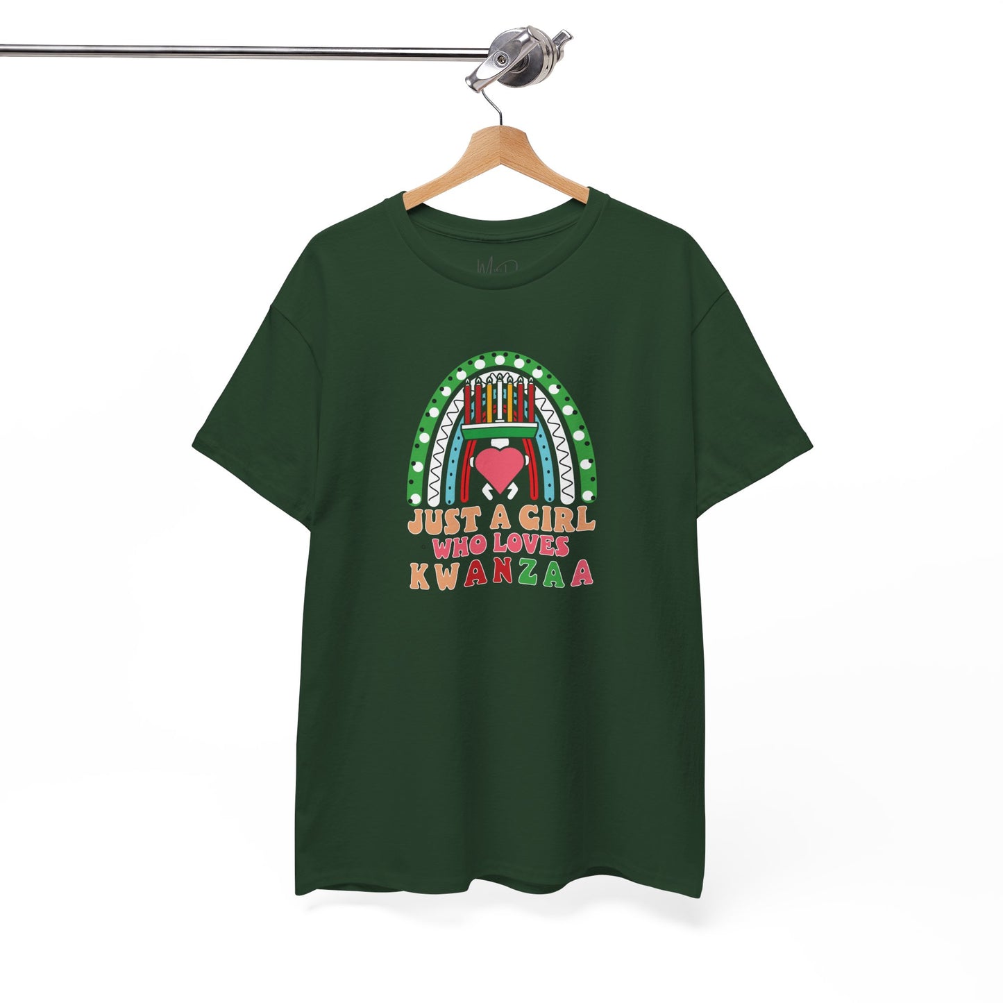 Just A Girl Who Loves Kwanza | Version 1| T-Shirt