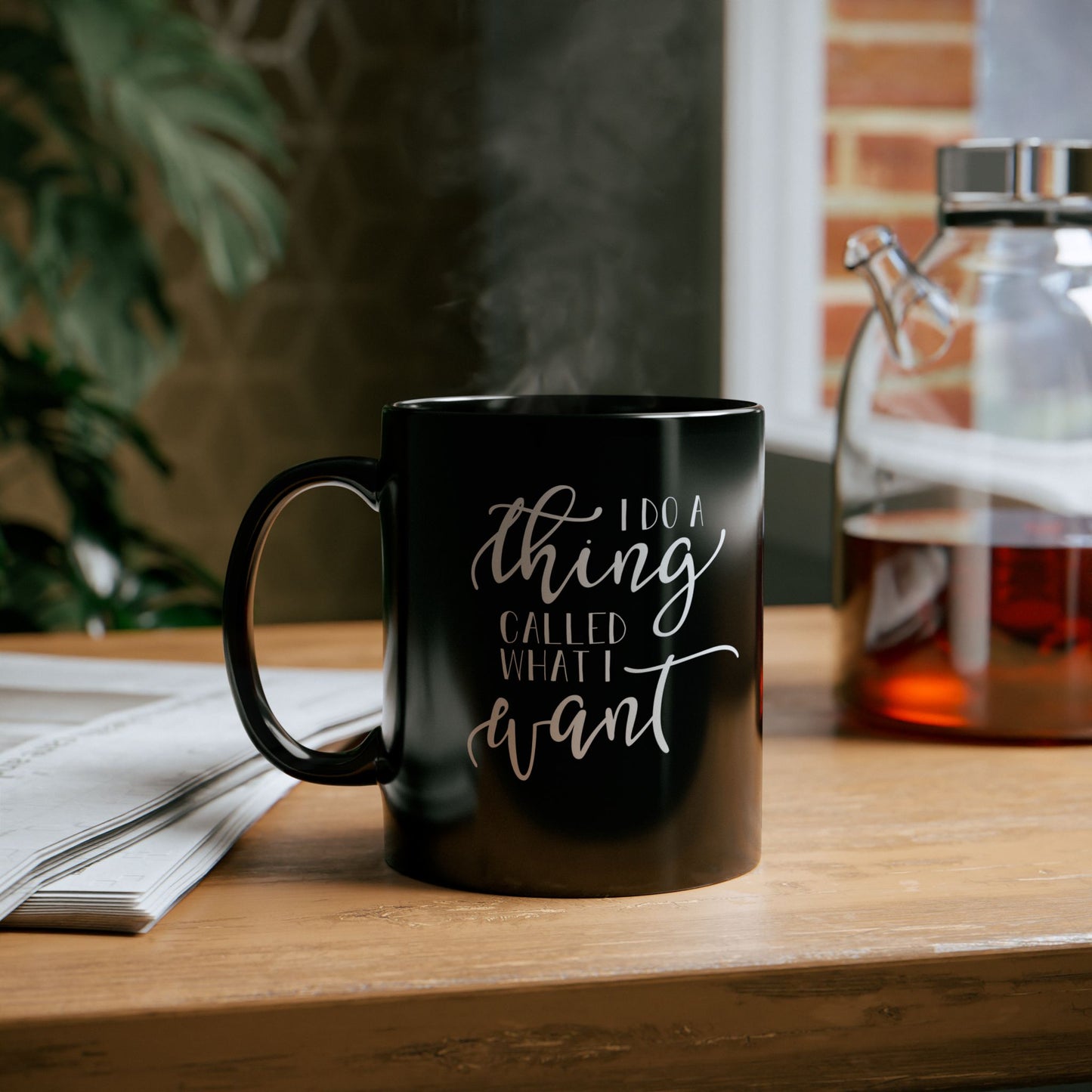 I Do What I Want| 11oz Mug| Black