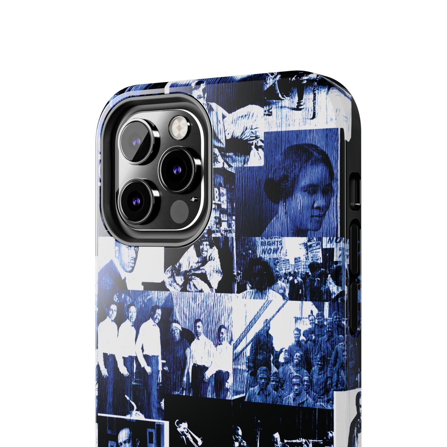 Black History 1920's Greatness (Blue) (Black Version) iIPhone Case