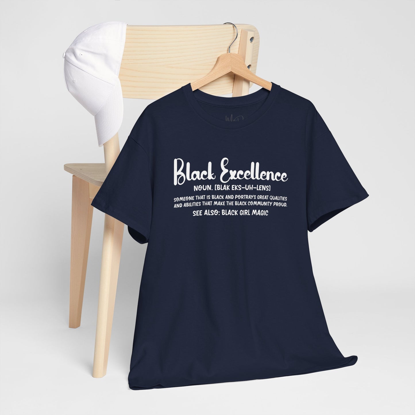 Black Excellence For Me | White Font | T-Shirt