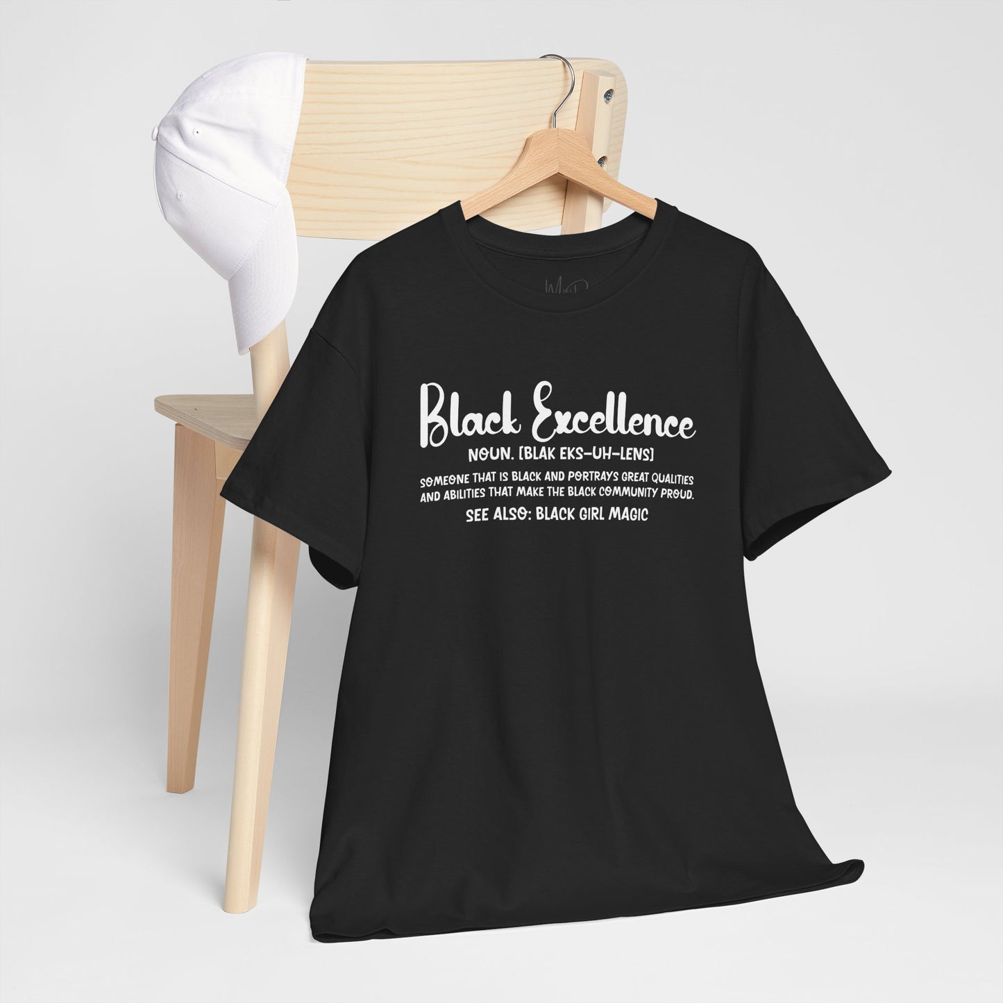 Black Excellence For Me | White Font | T-Shirt