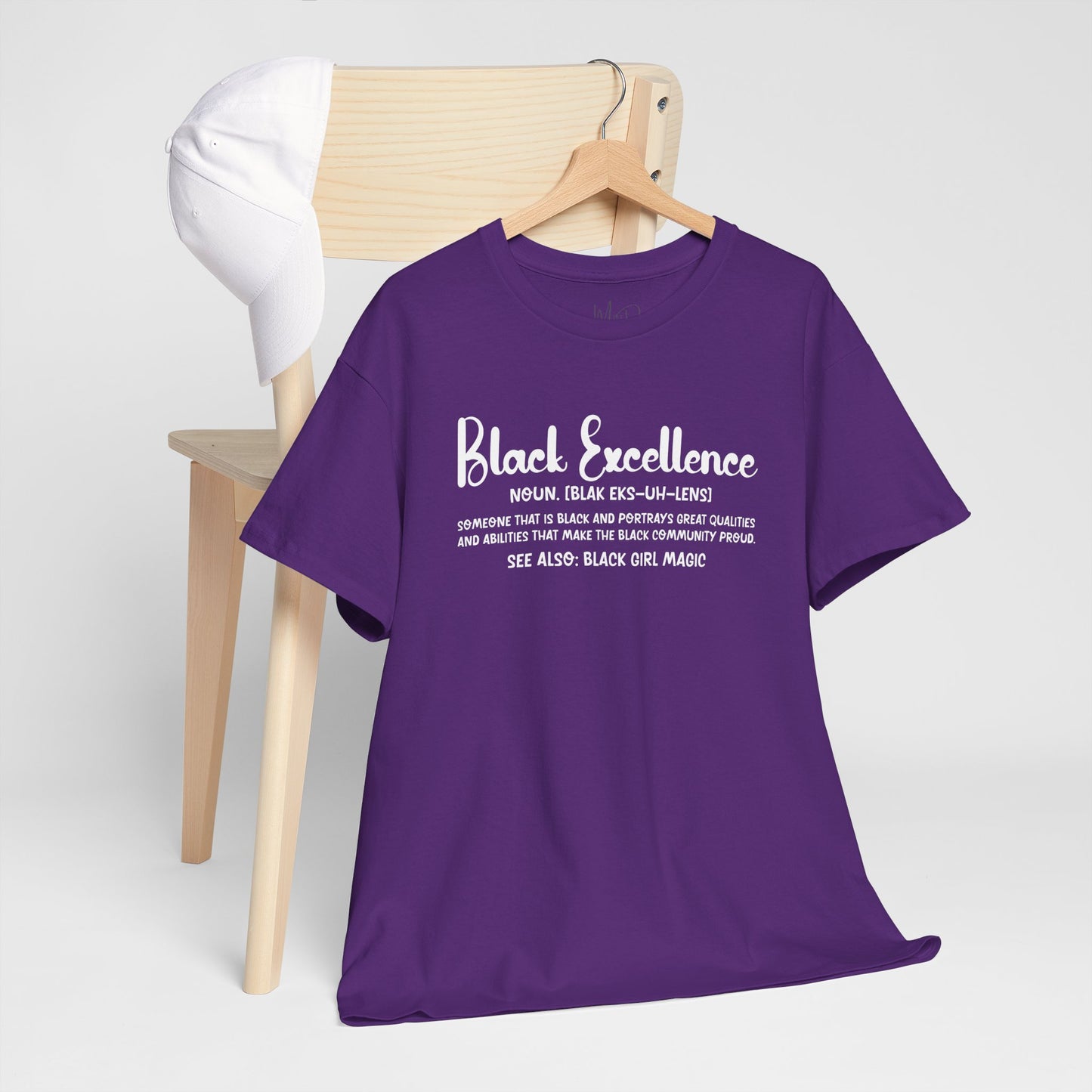 Black Excellence For Me | White Font | T-Shirt